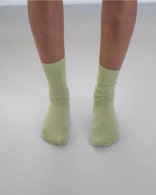 Rib Overankle Socks sold by Baserange