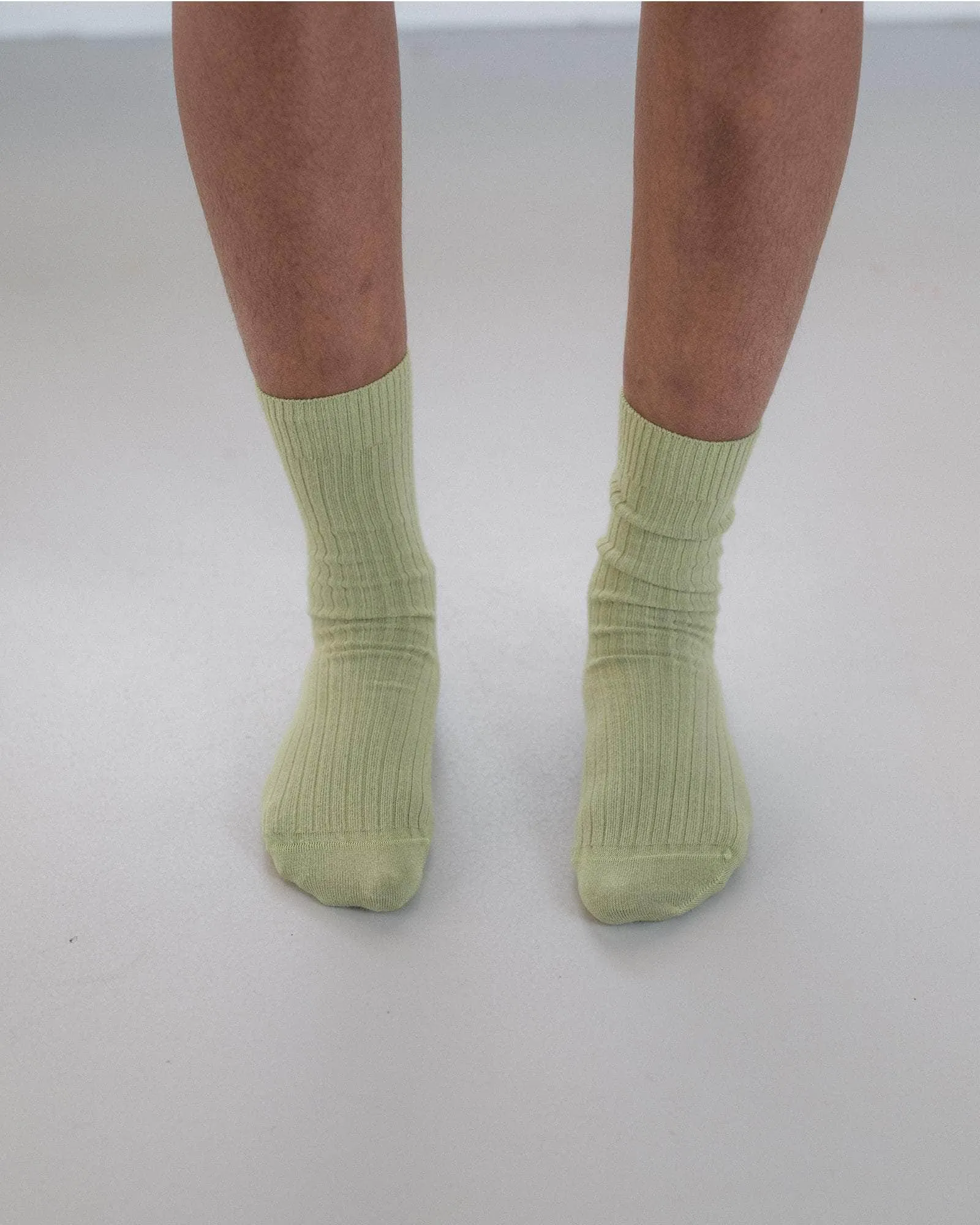 Rib Overankle Socks sold by Baserange