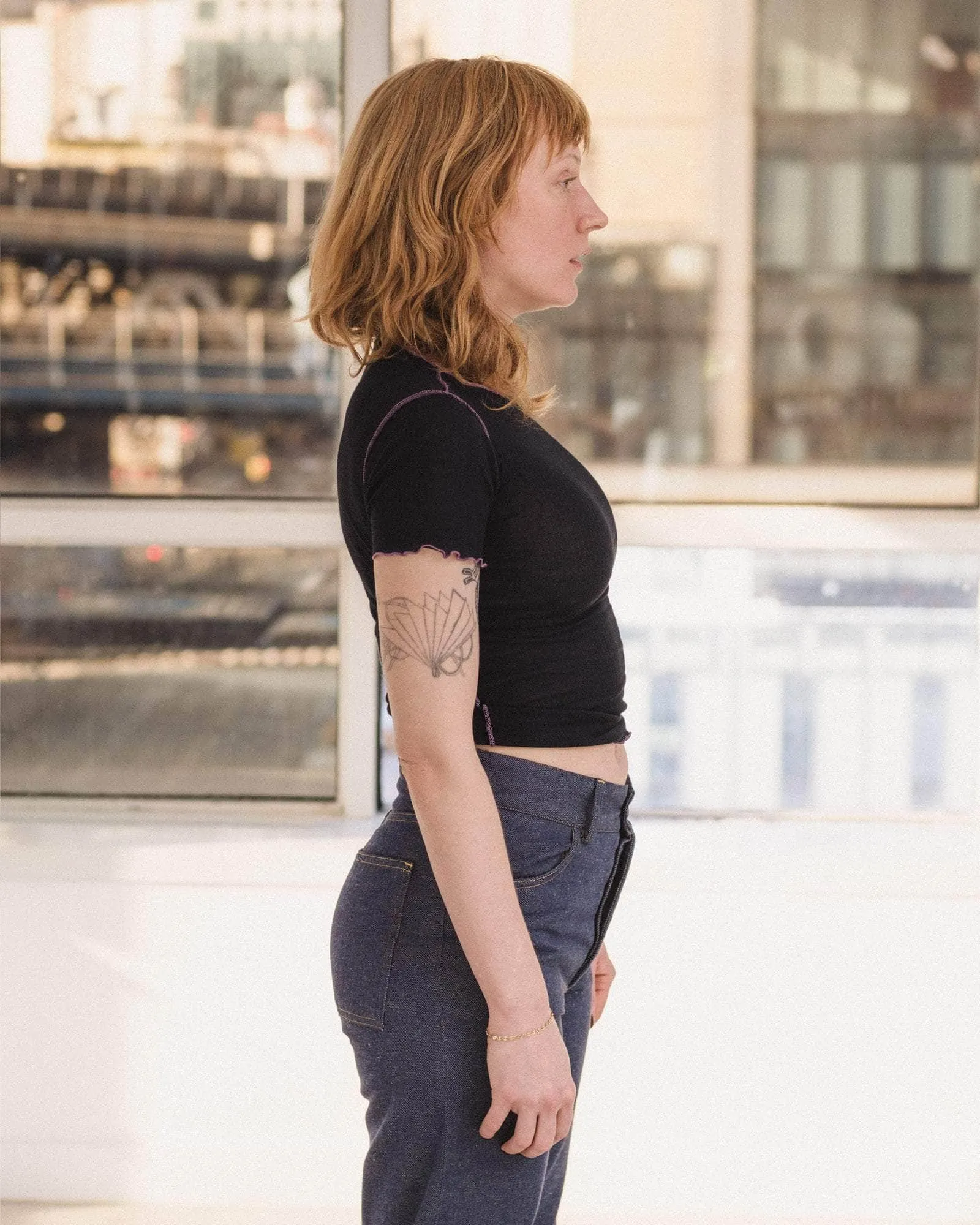 Vein Tee Shirt sold by Baserange product image thumbnail 3