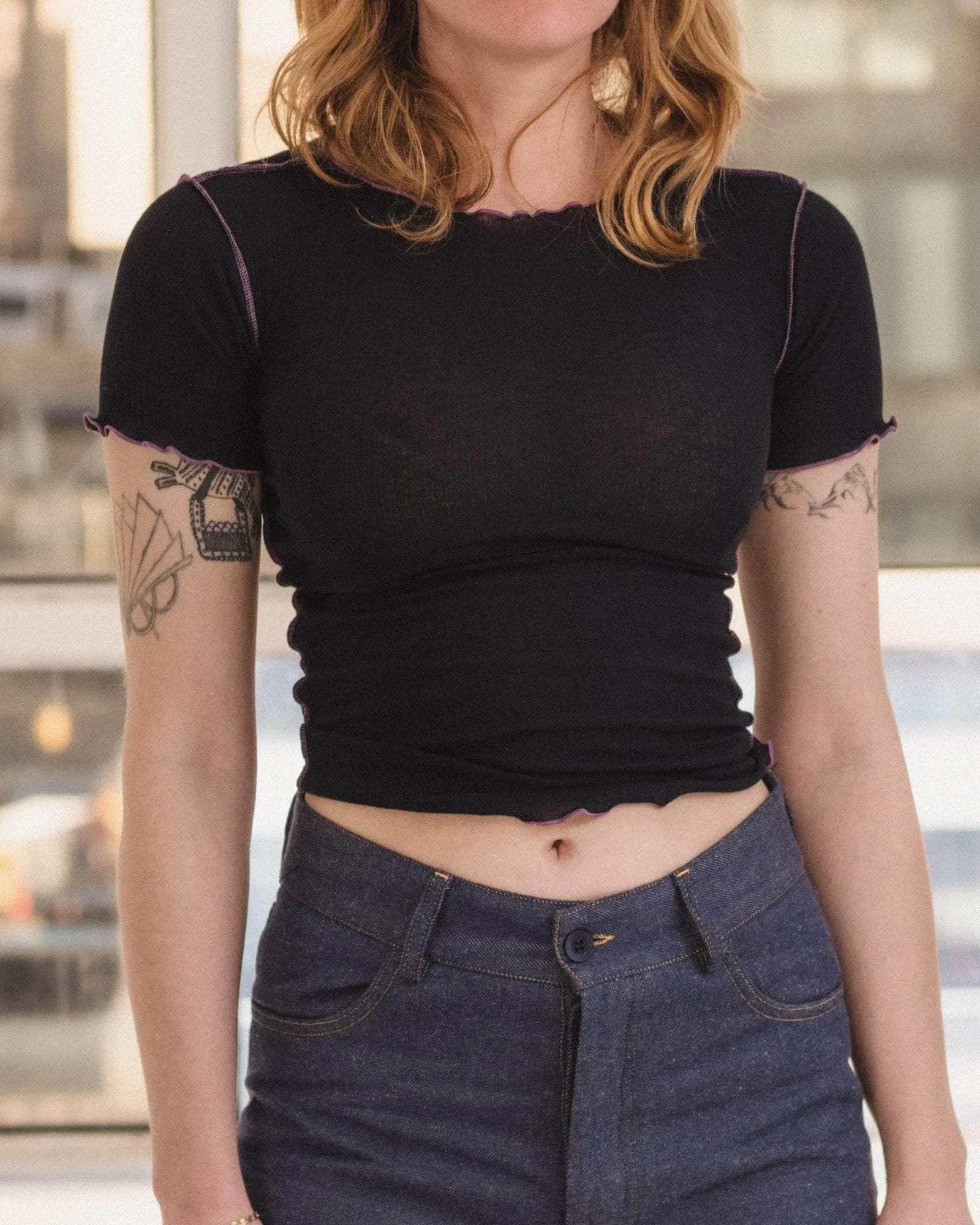 Vein Tee Shirt sold by Baserange product image thumbnail 4