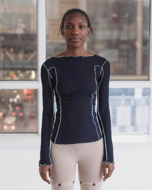 Omato Long Sleeve Tee sold by Baserange