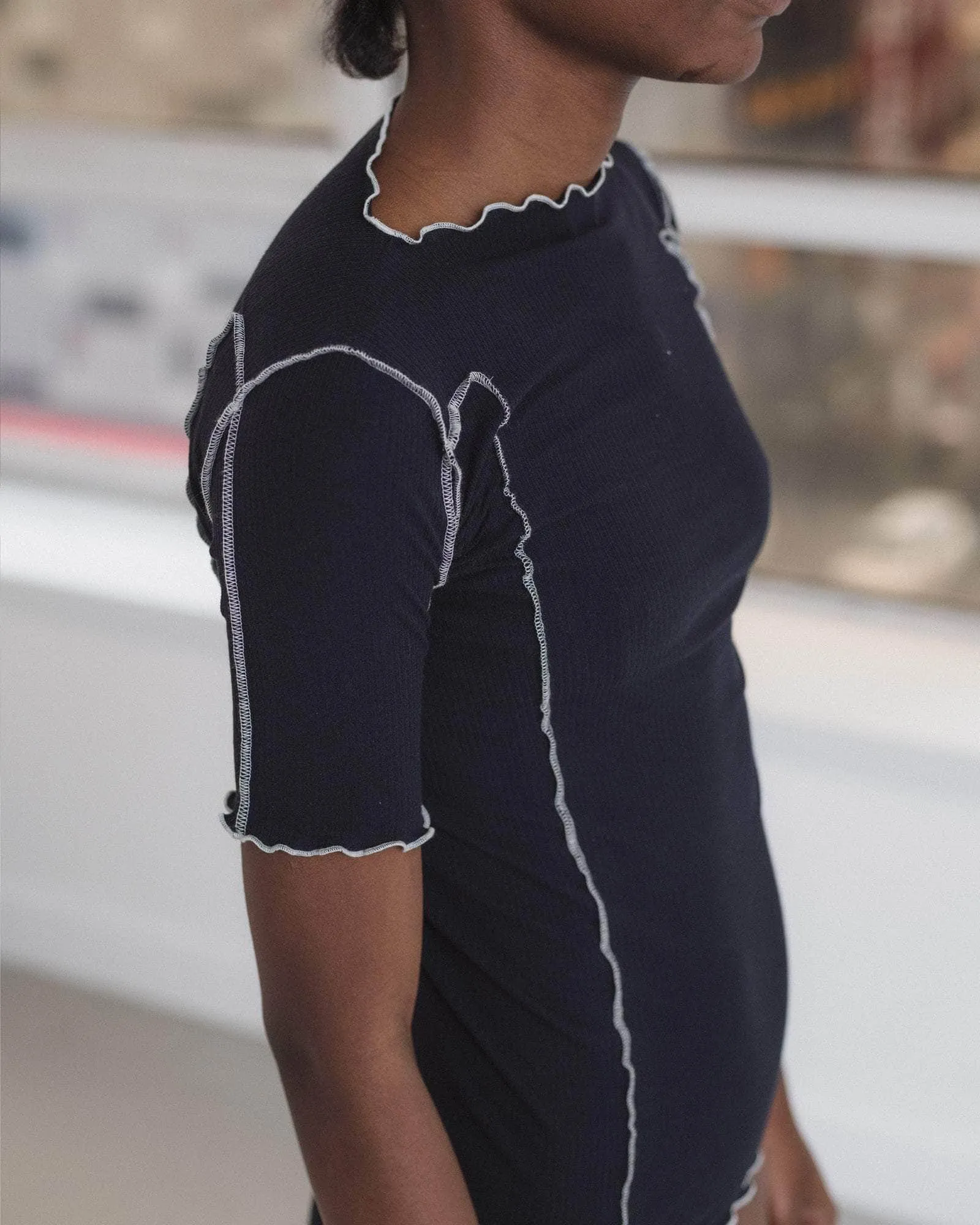 Omato 3/4 Tee Shirt sold by Baserange product image thumbnail 4