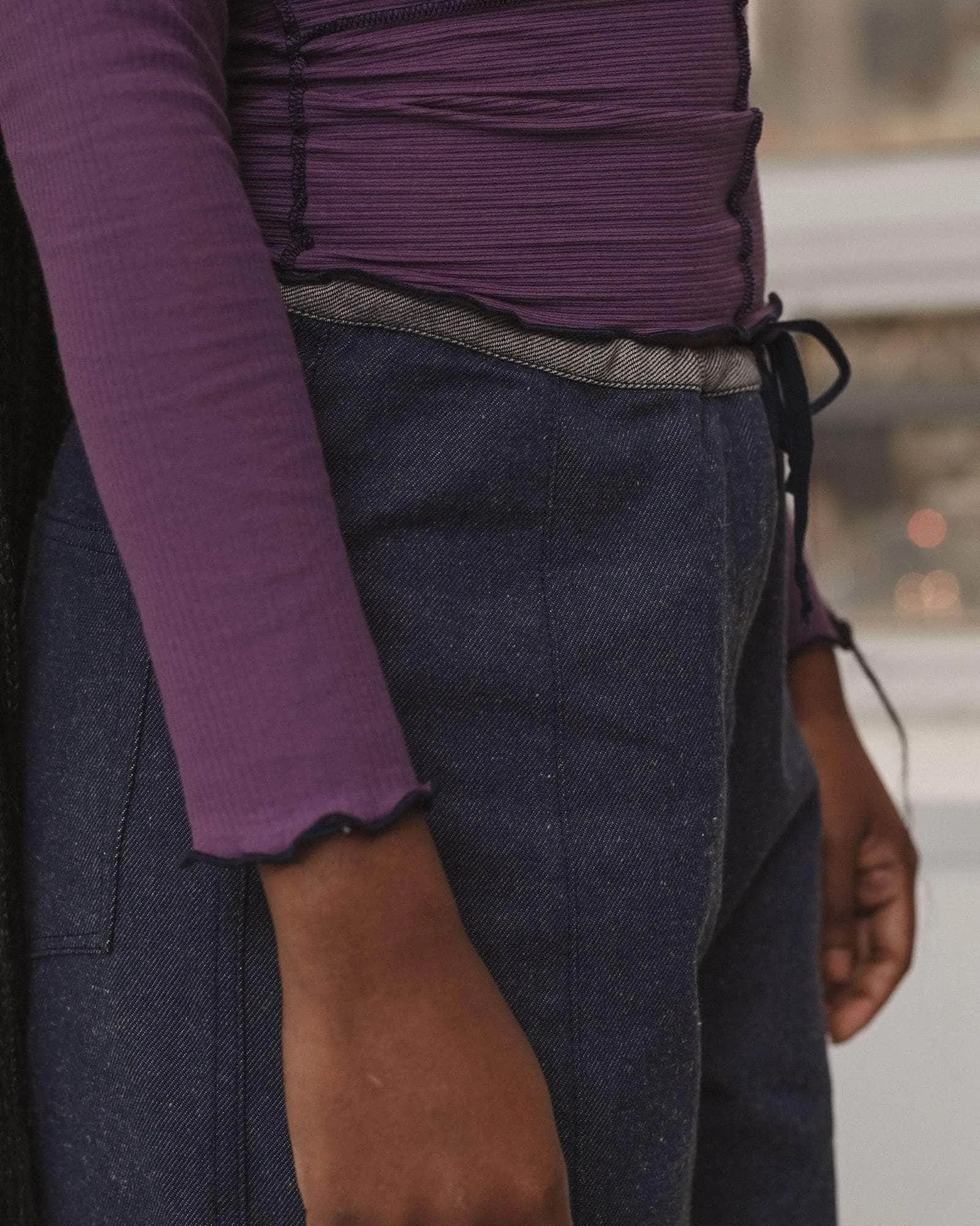 Cinder Long Sleeve Tee sold by Baserange product image thumbnail 5