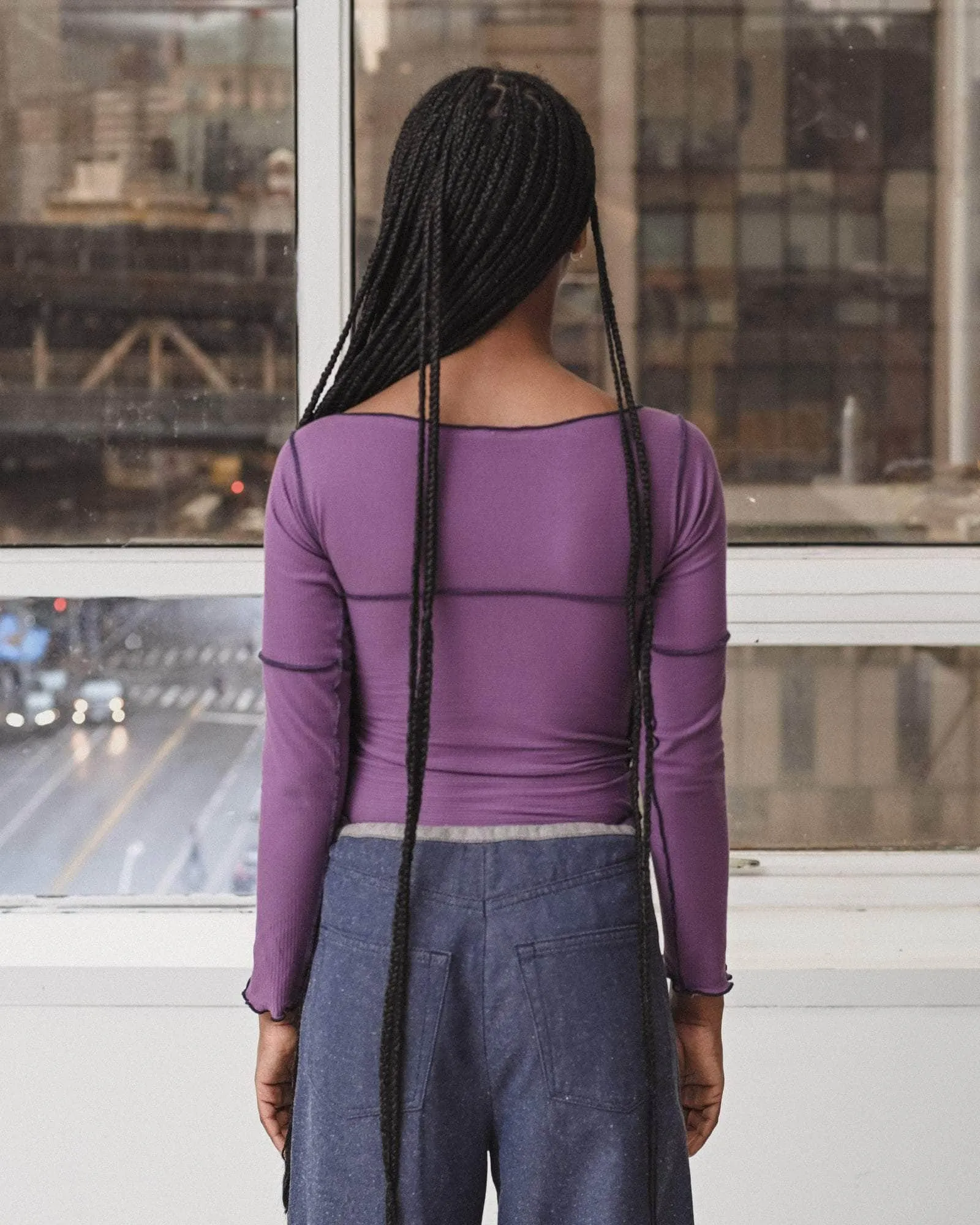 Cinder Long Sleeve Tee sold by Baserange product image thumbnail 2