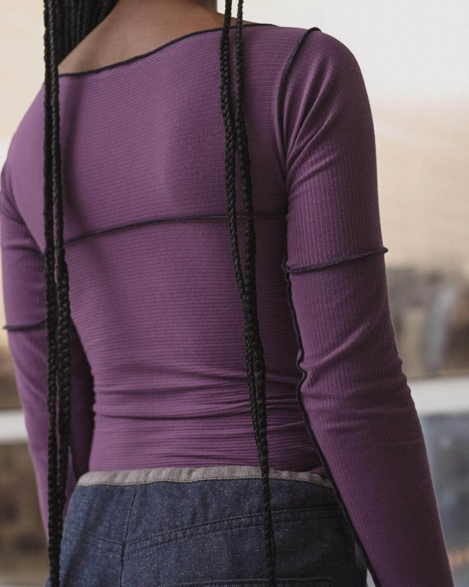 Cinder Long Sleeve Tee sold by Baserange product image thumbnail 4