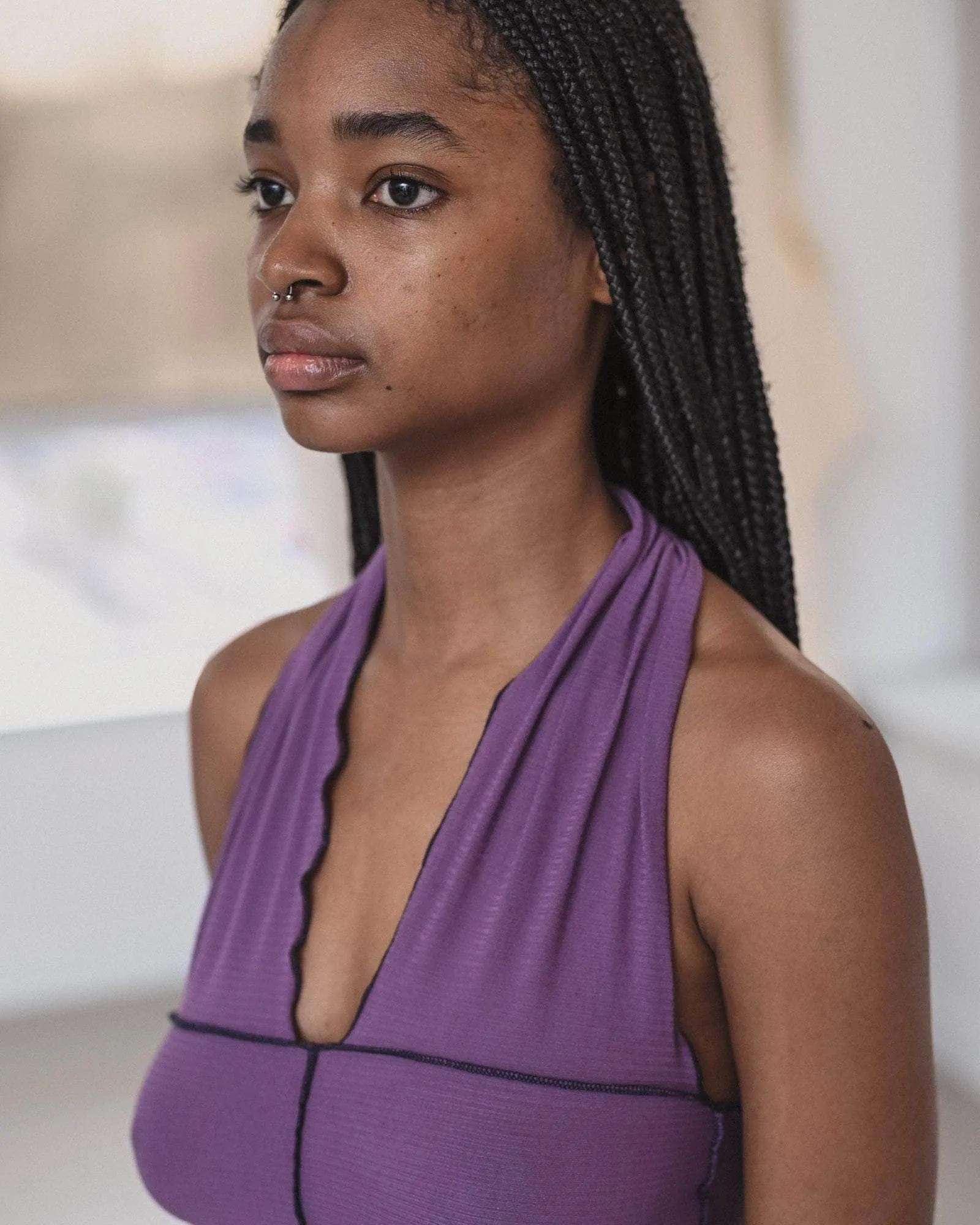 Cinder Halter Top sold by Baserange product image thumbnail 4