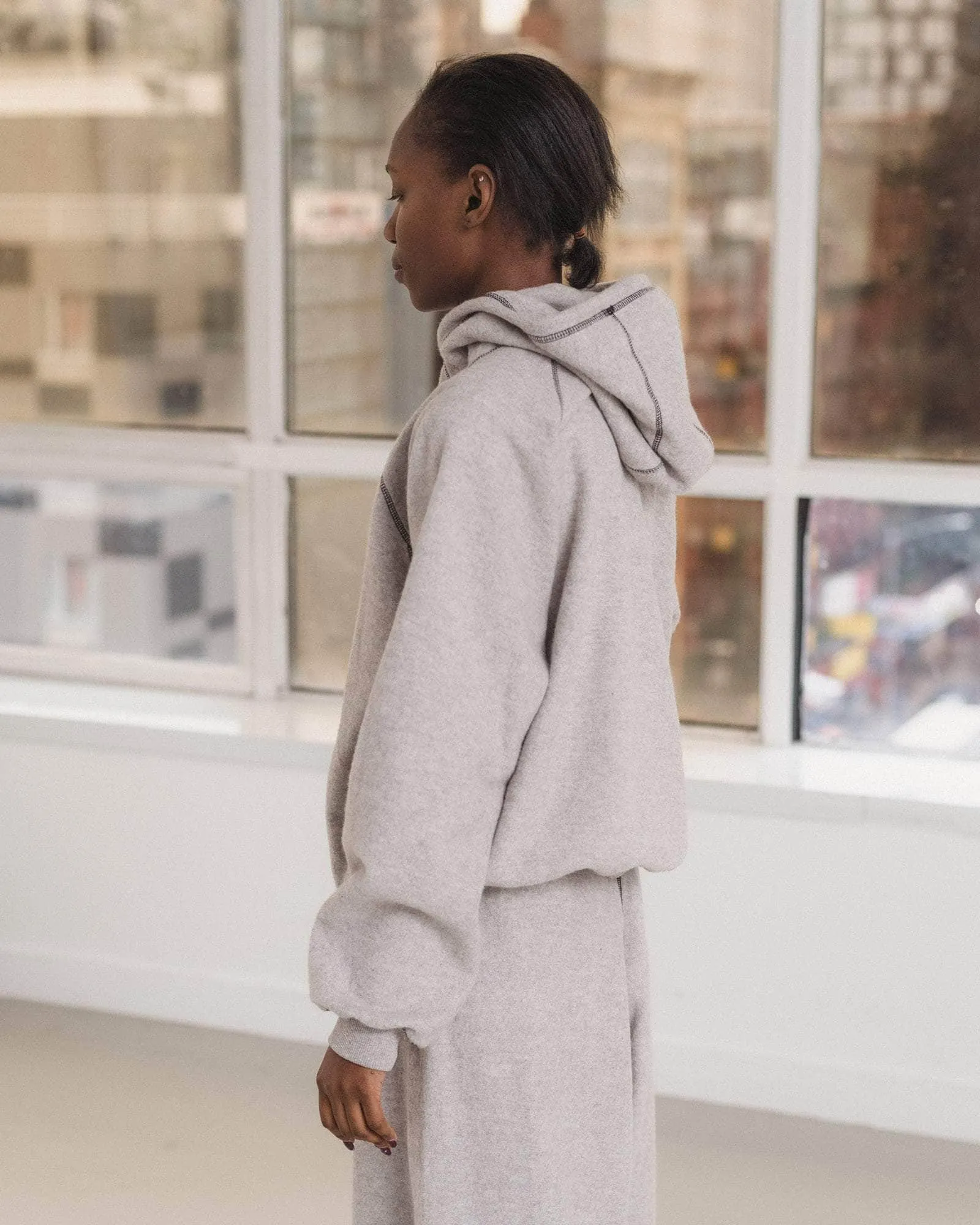 Fold Hoodie sold by Baserange product image thumbnail 3