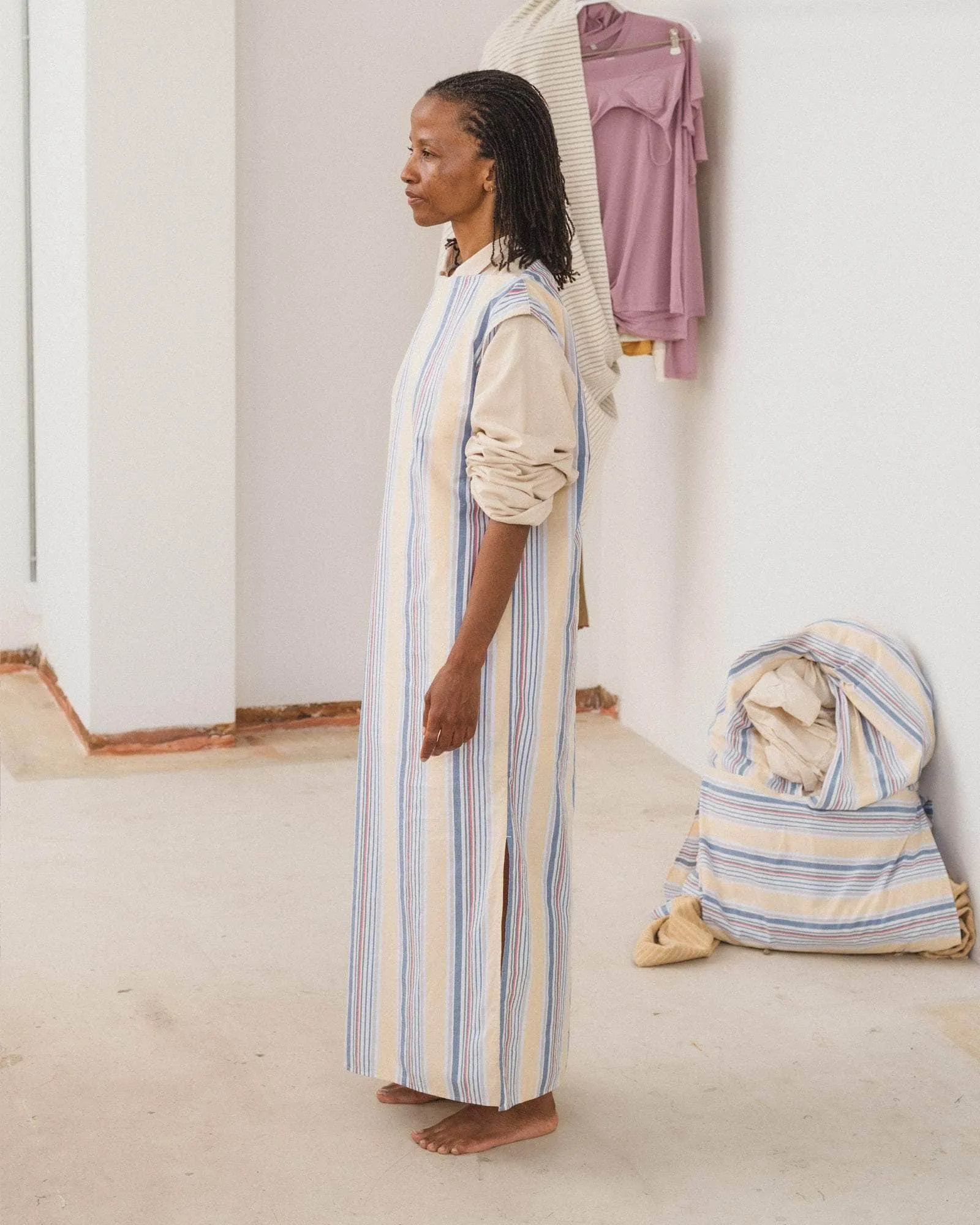 Stave Sleeveless Dress sold by Baserange product image thumbnail 3