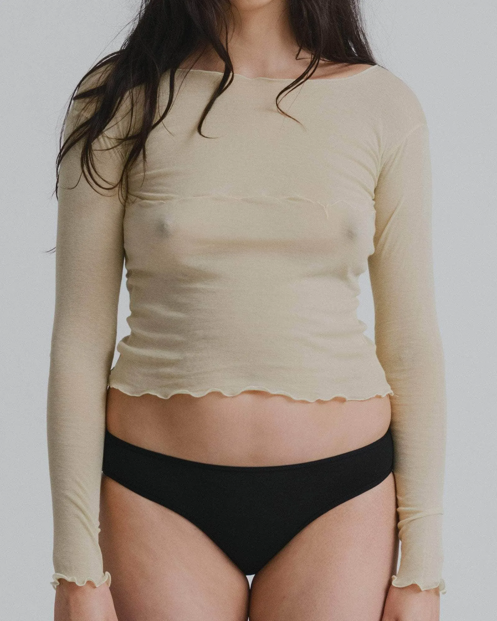 Tabbys Star Long Sleeve Tee sold by Baserange product image thumbnail 4