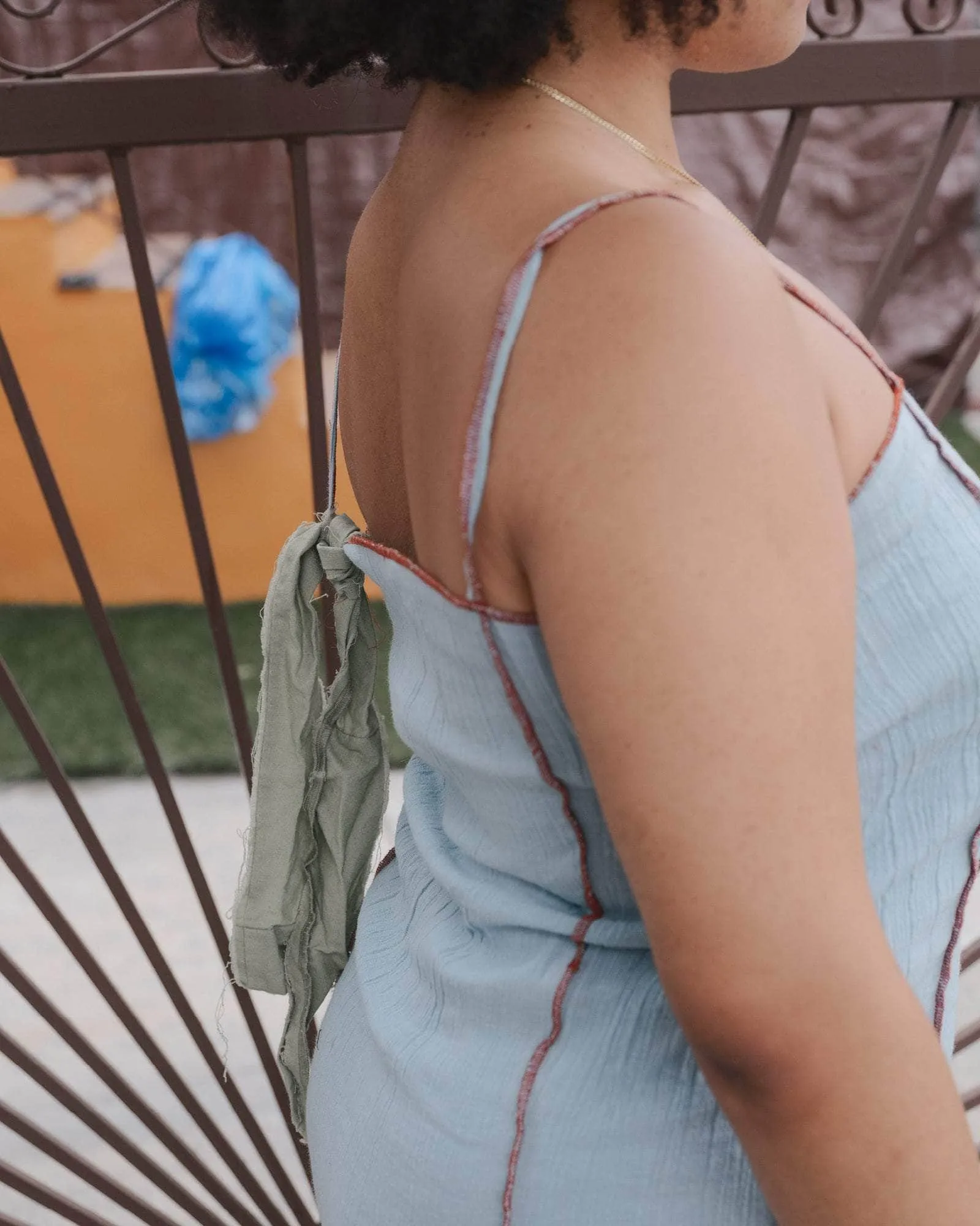 Shok Slip Dress sold by Baserange product image thumbnail 5