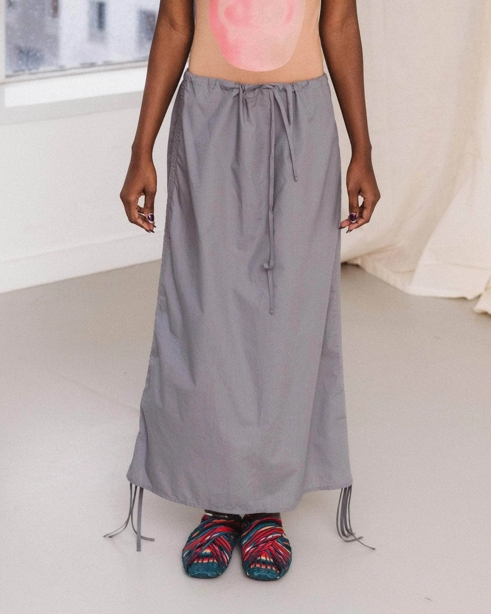 Pictorial Strap Skirt sold by Baserange