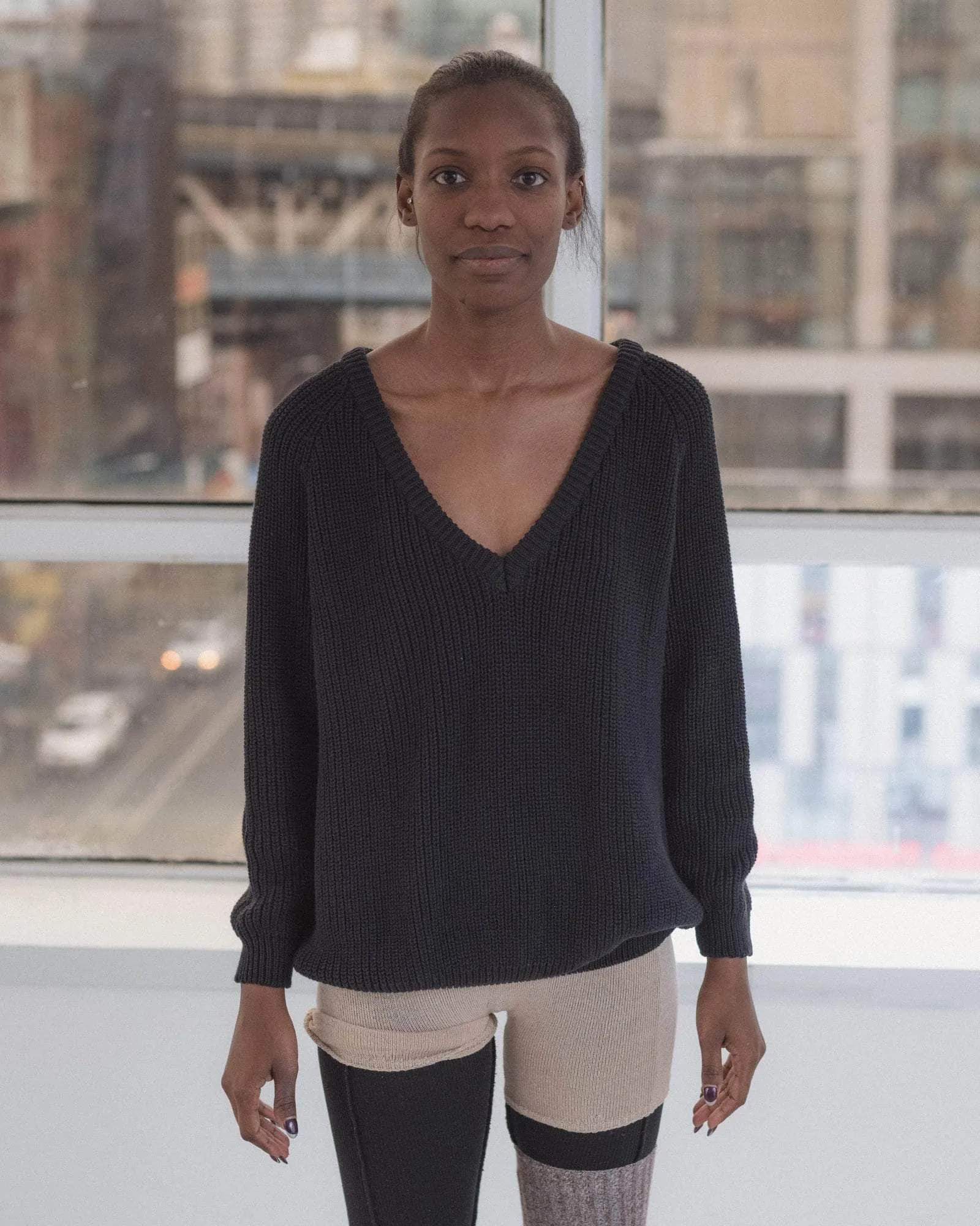 Danube V Neck Sweater sold by Baserange