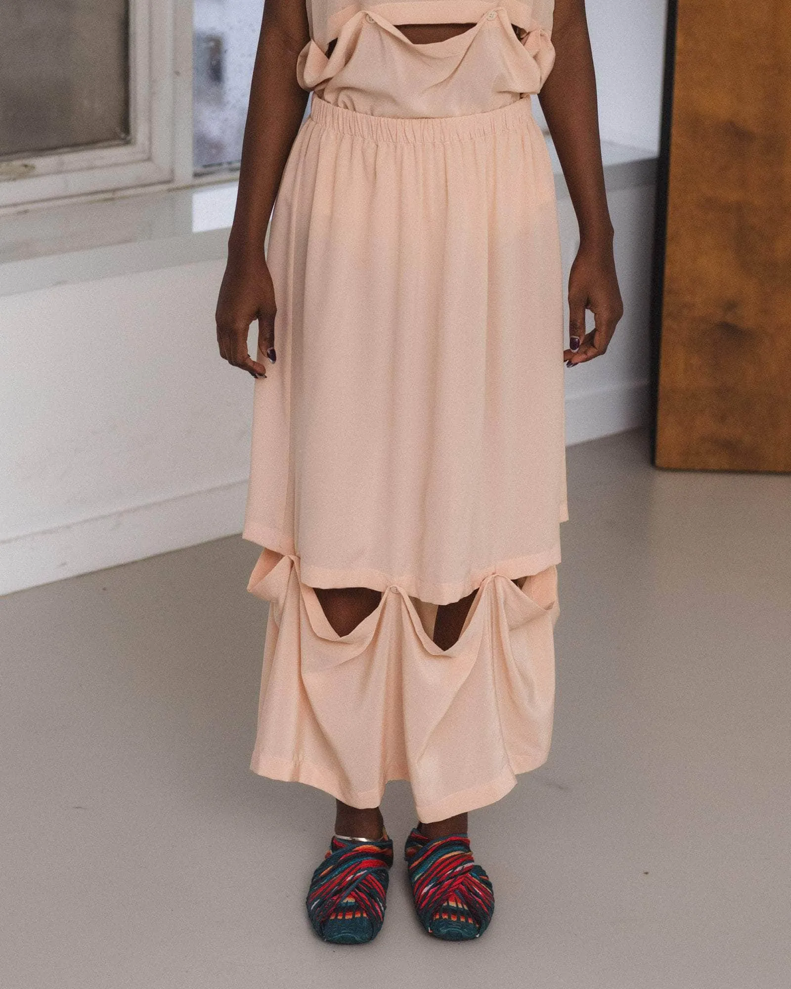 Sil Skirt sold by Baserange