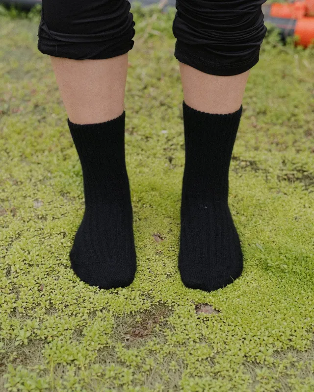 Rib Overankle Socks sold by Baserange