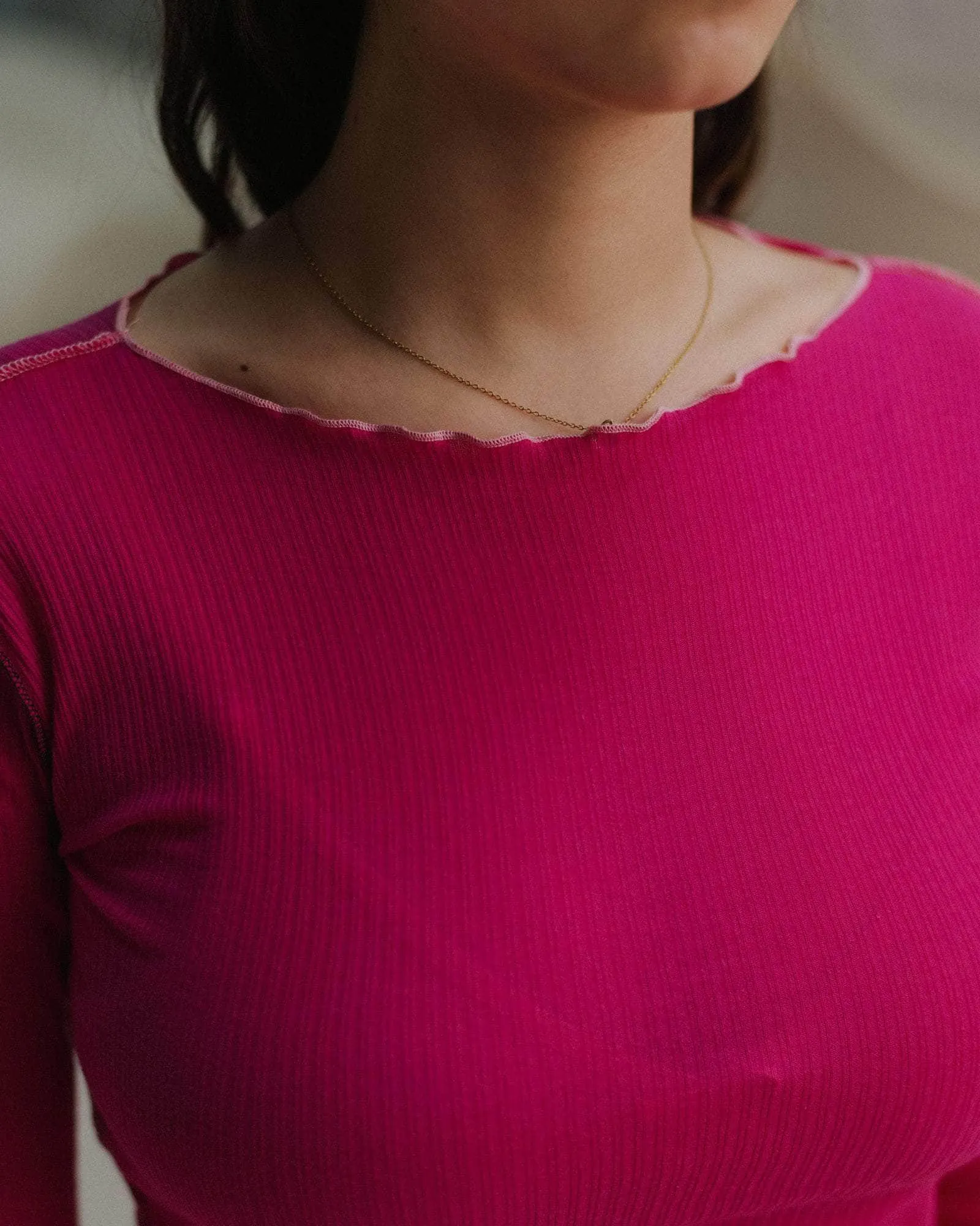Vein Long Sleeve Tee sold by Baserange product image thumbnail 4