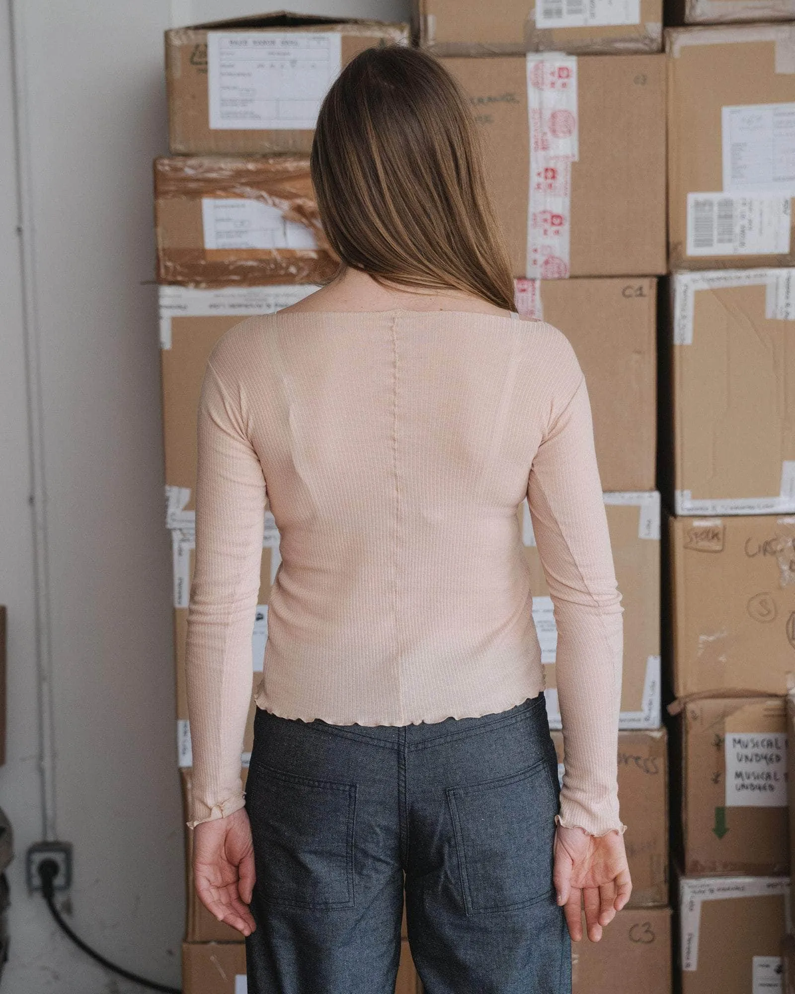 Pama Long Sleeve Tee sold by Baserange product image thumbnail 2