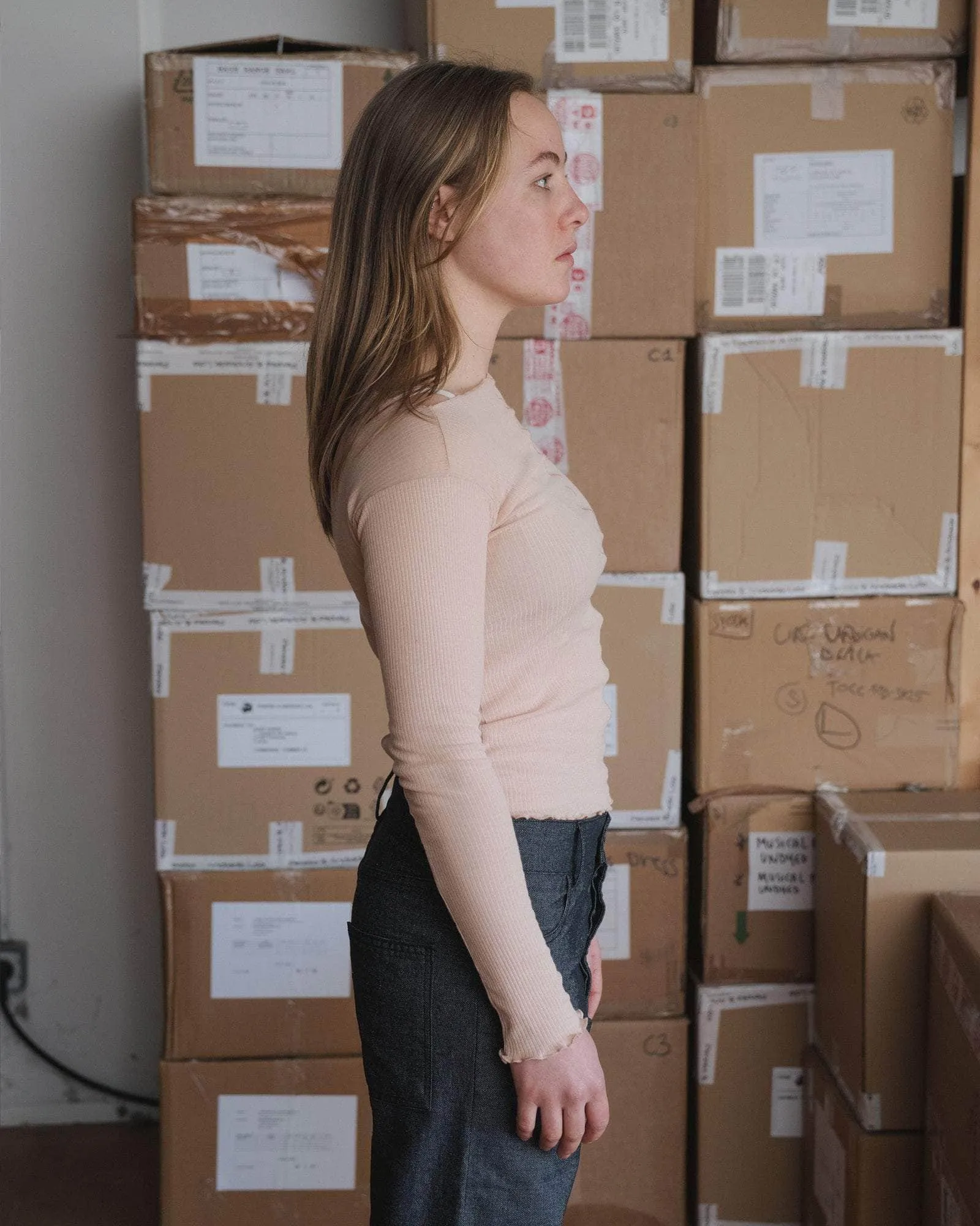 Pama Long Sleeve Tee sold by Baserange product image thumbnail 3