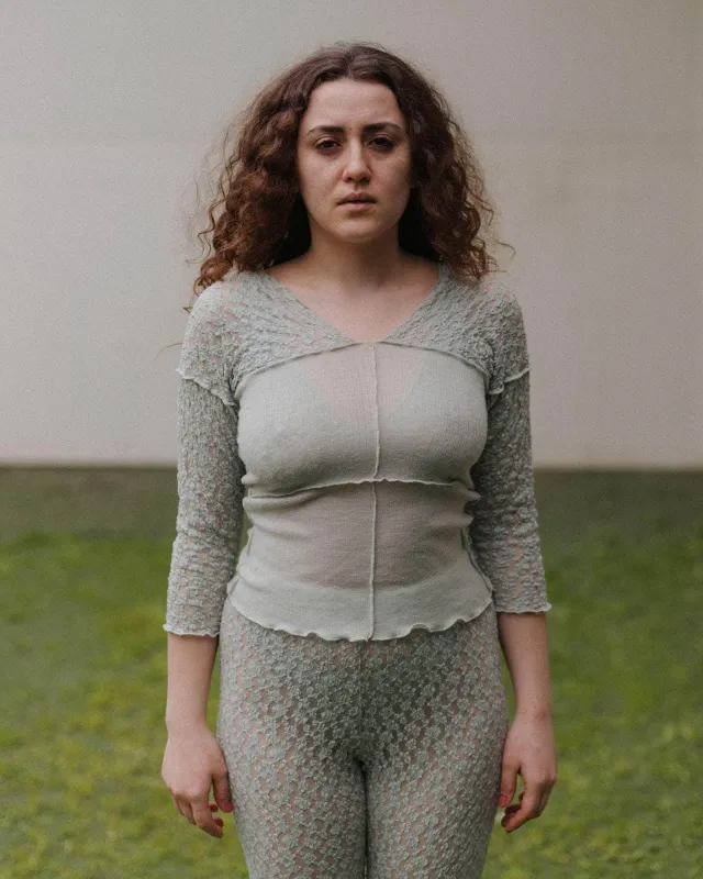 Nehru Long Sleeve Tee sold by Baserange