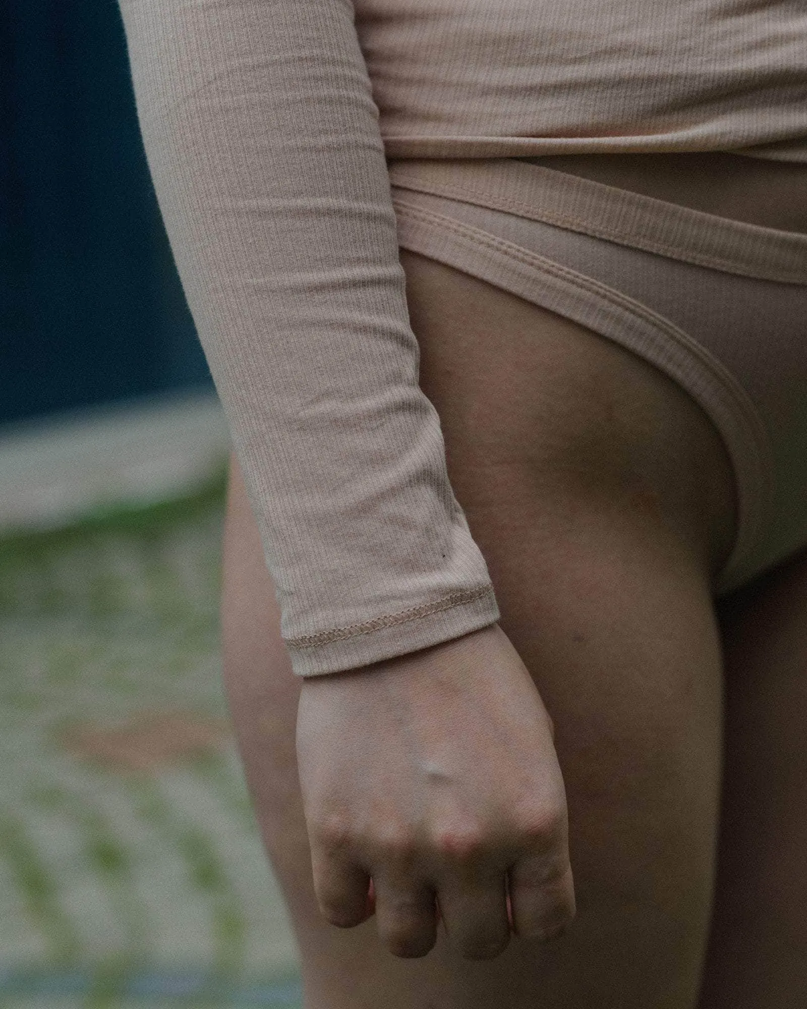 Heart Long Sleeve Tee sold by Baserange product image thumbnail 5