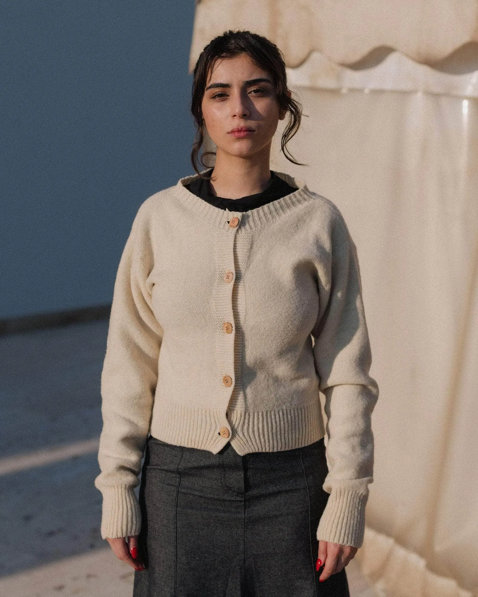 Tier Cardigan sold by Baserange