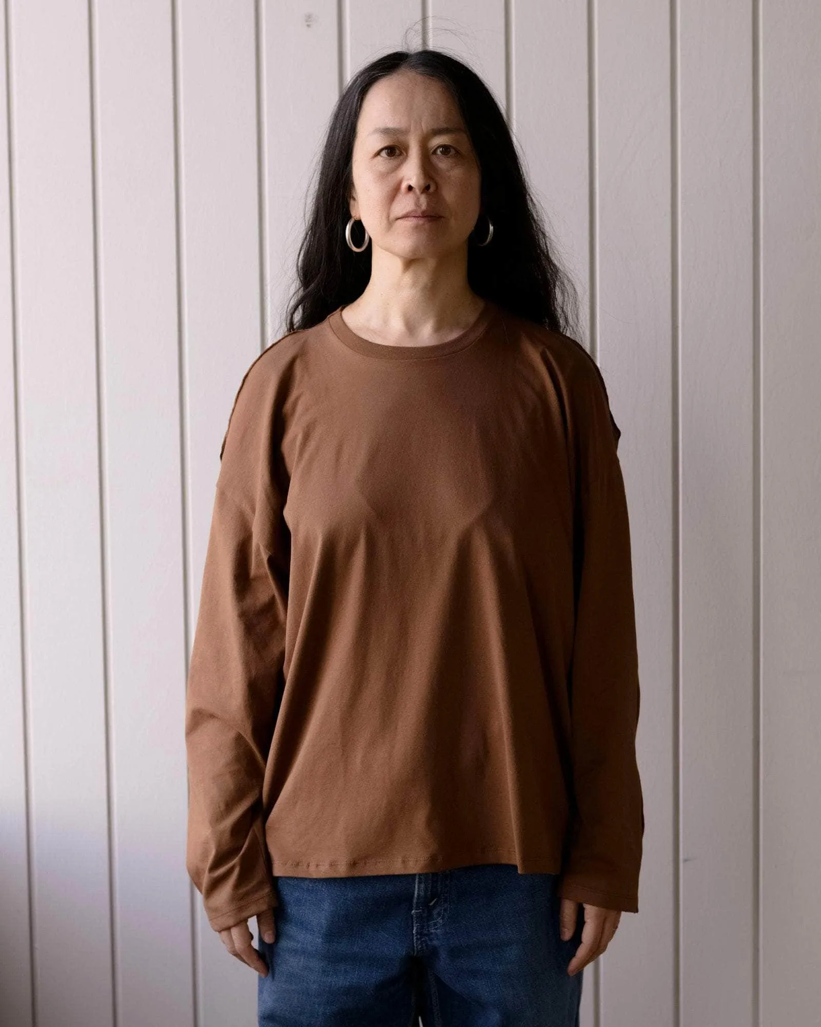 Pin Long Sleeve Tee sold by Baserange