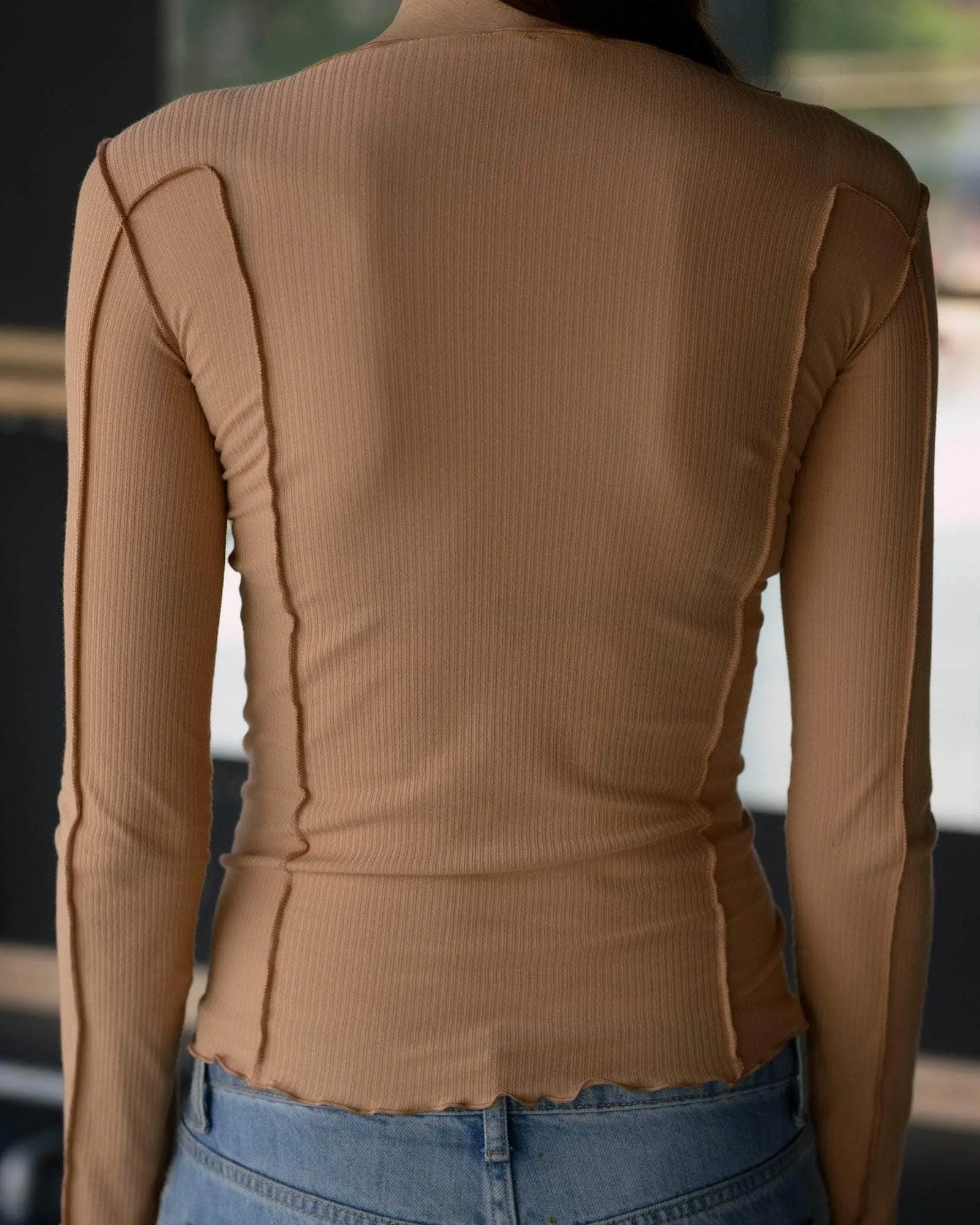 Omato Long Sleeve Tee sold by Baserange product image thumbnail 4