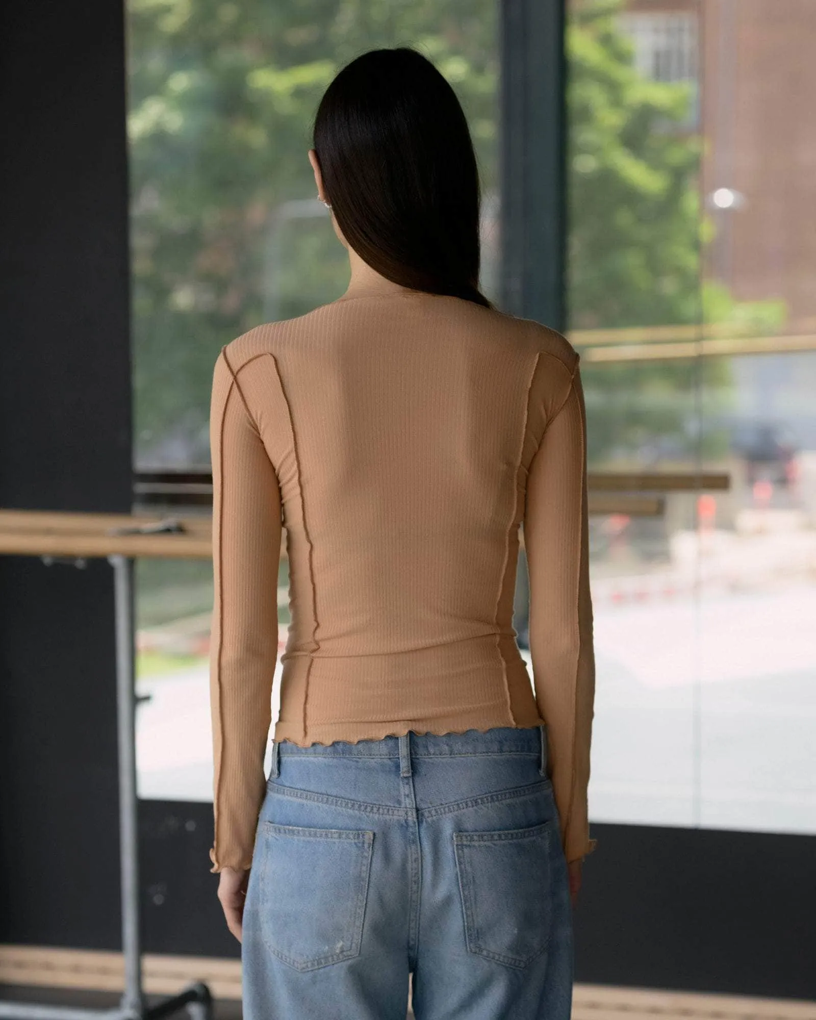 Omato Long Sleeve Tee sold by Baserange product image thumbnail 2