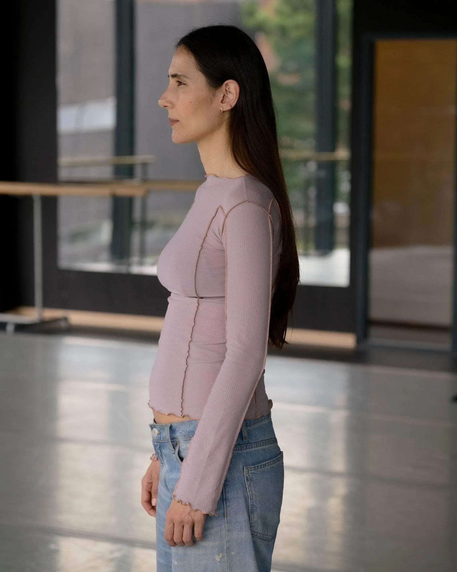 Omato Long Sleeve Tee sold by Baserange product image thumbnail 3