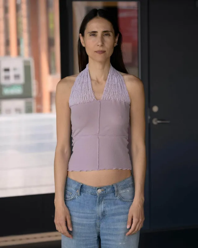 Nehru Halter Top sold by Baserange