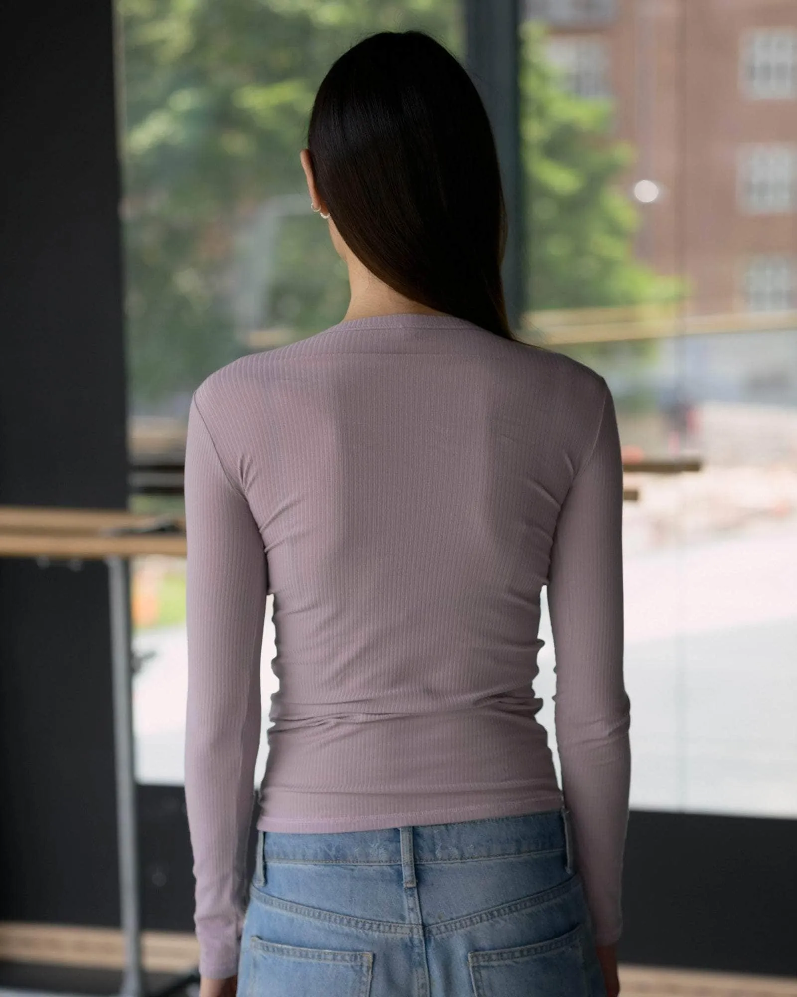 Heart Long Sleeve Tee sold by Baserange product image thumbnail 2