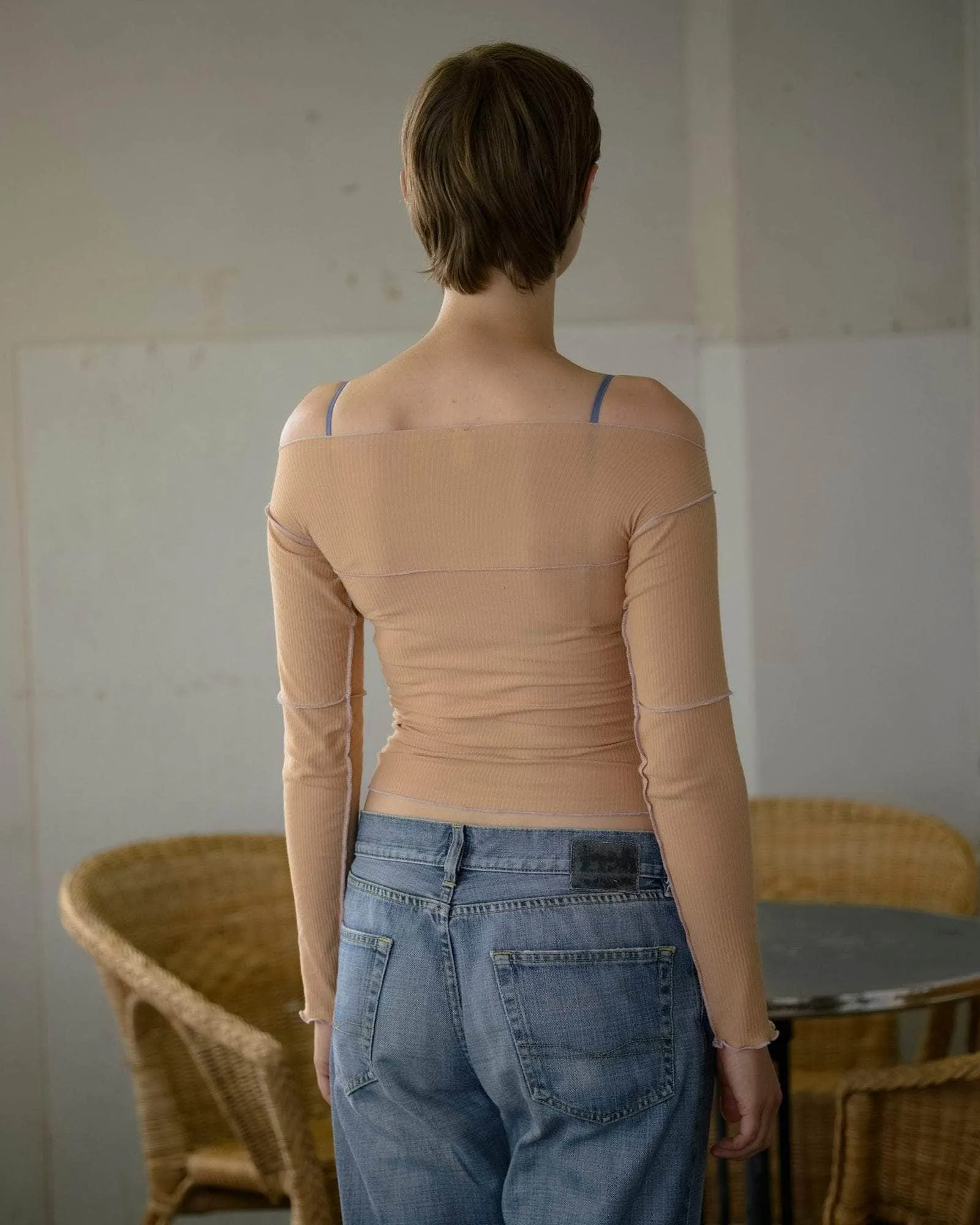 Cinder Long Sleeve Tee sold by Baserange product image thumbnail 2