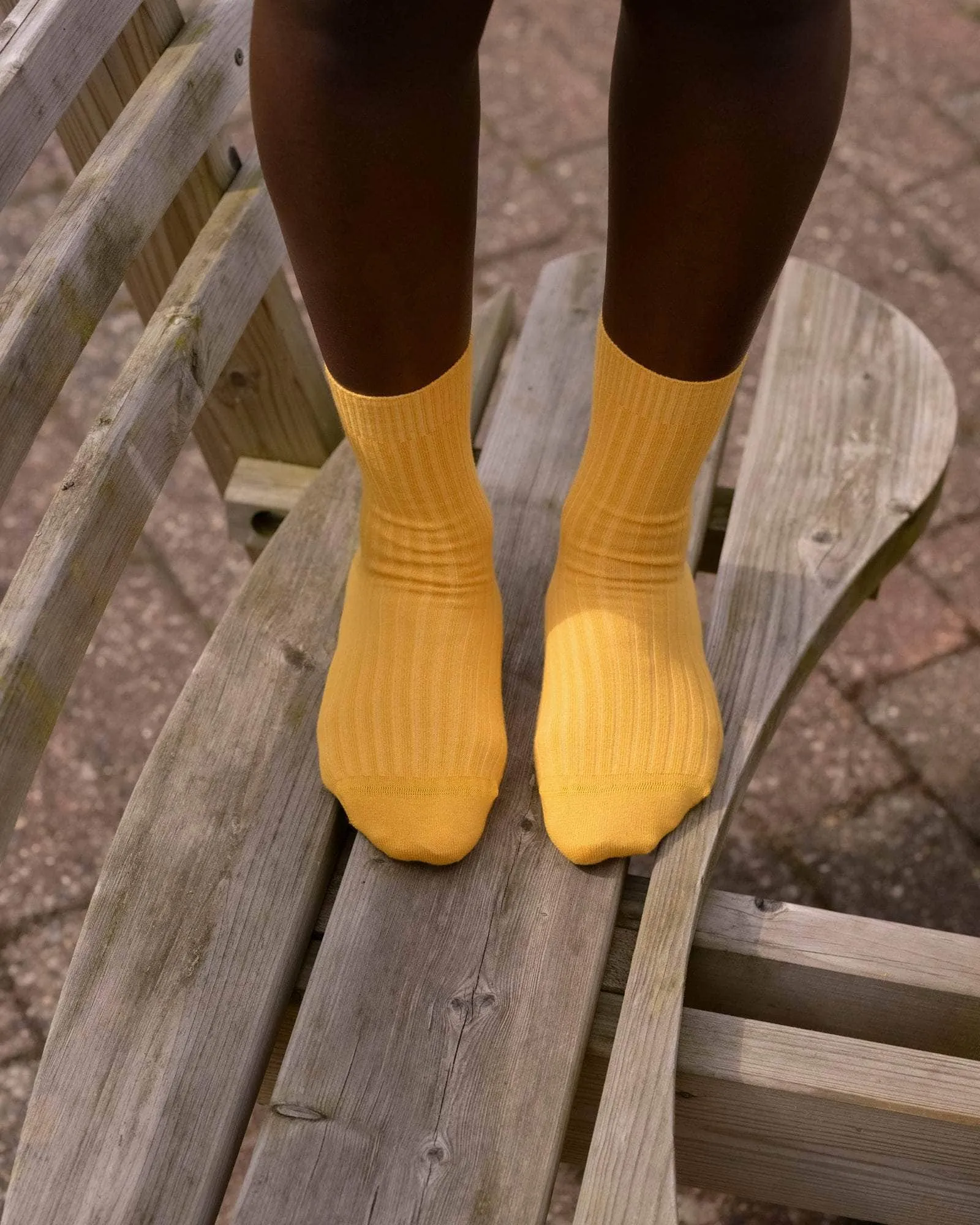 Rib Overankle Socks sold by Baserange