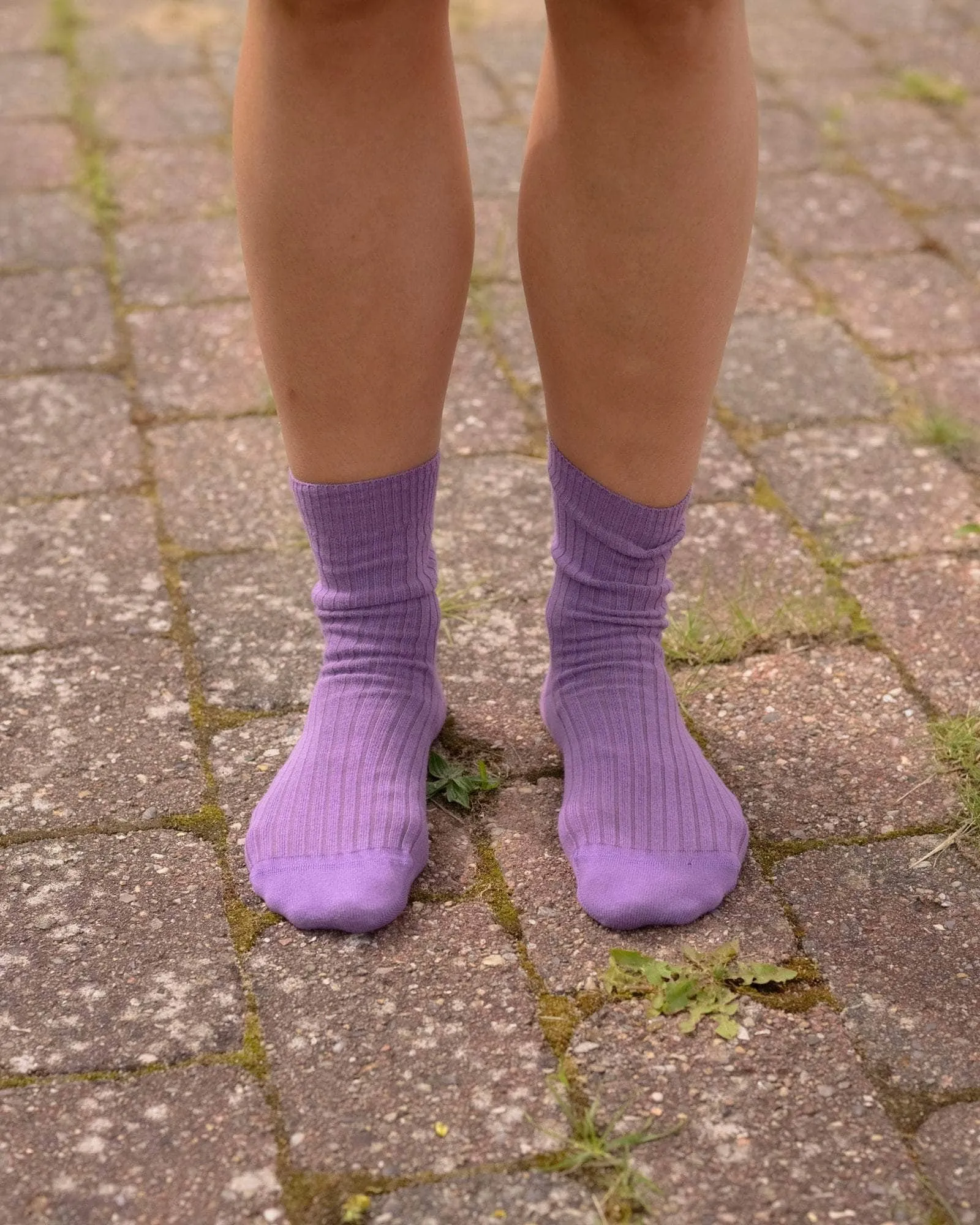 Rib Overankle Socks sold by Baserange