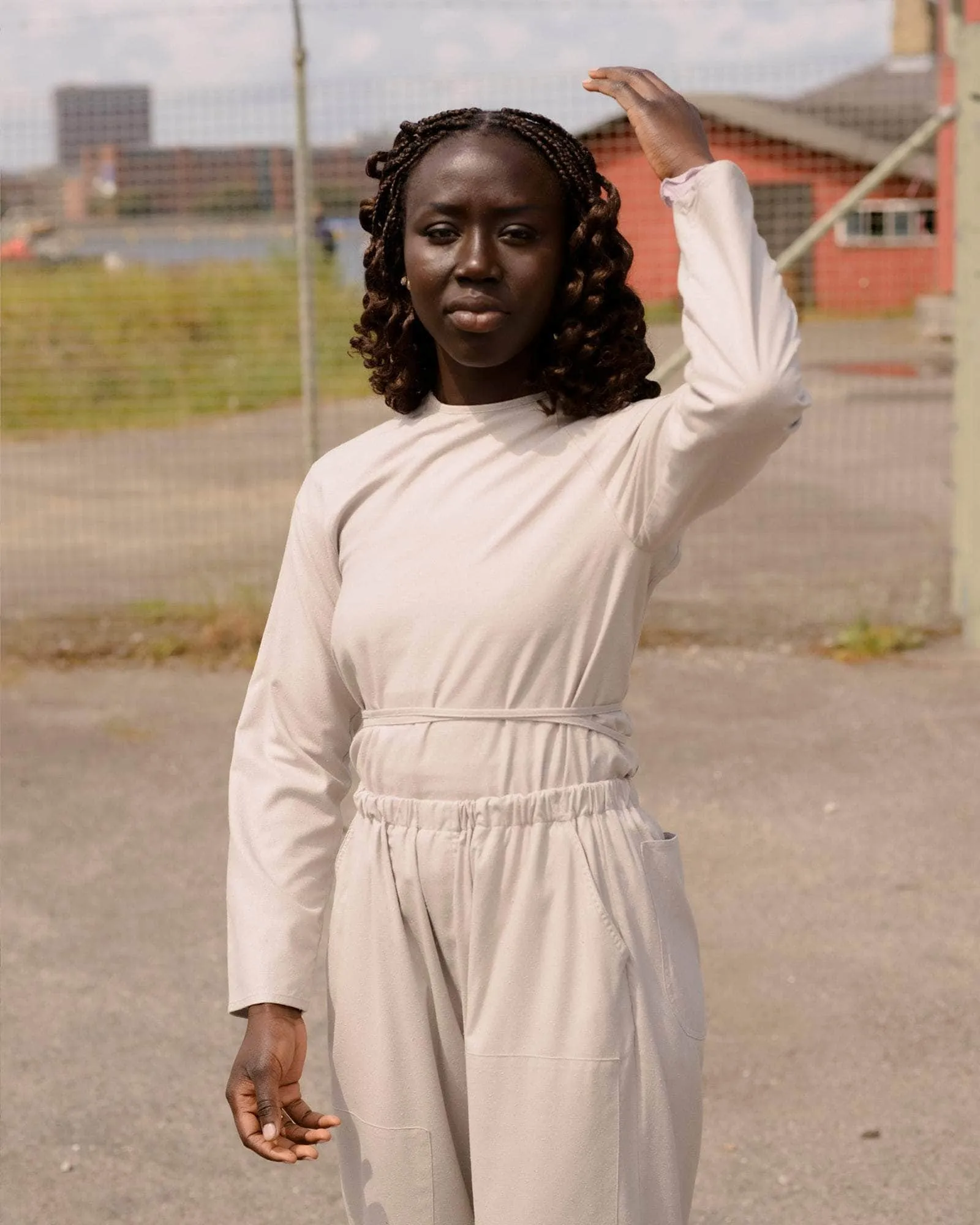 Long Sleeve Apron Top sold by Baserange product image thumbnail 4