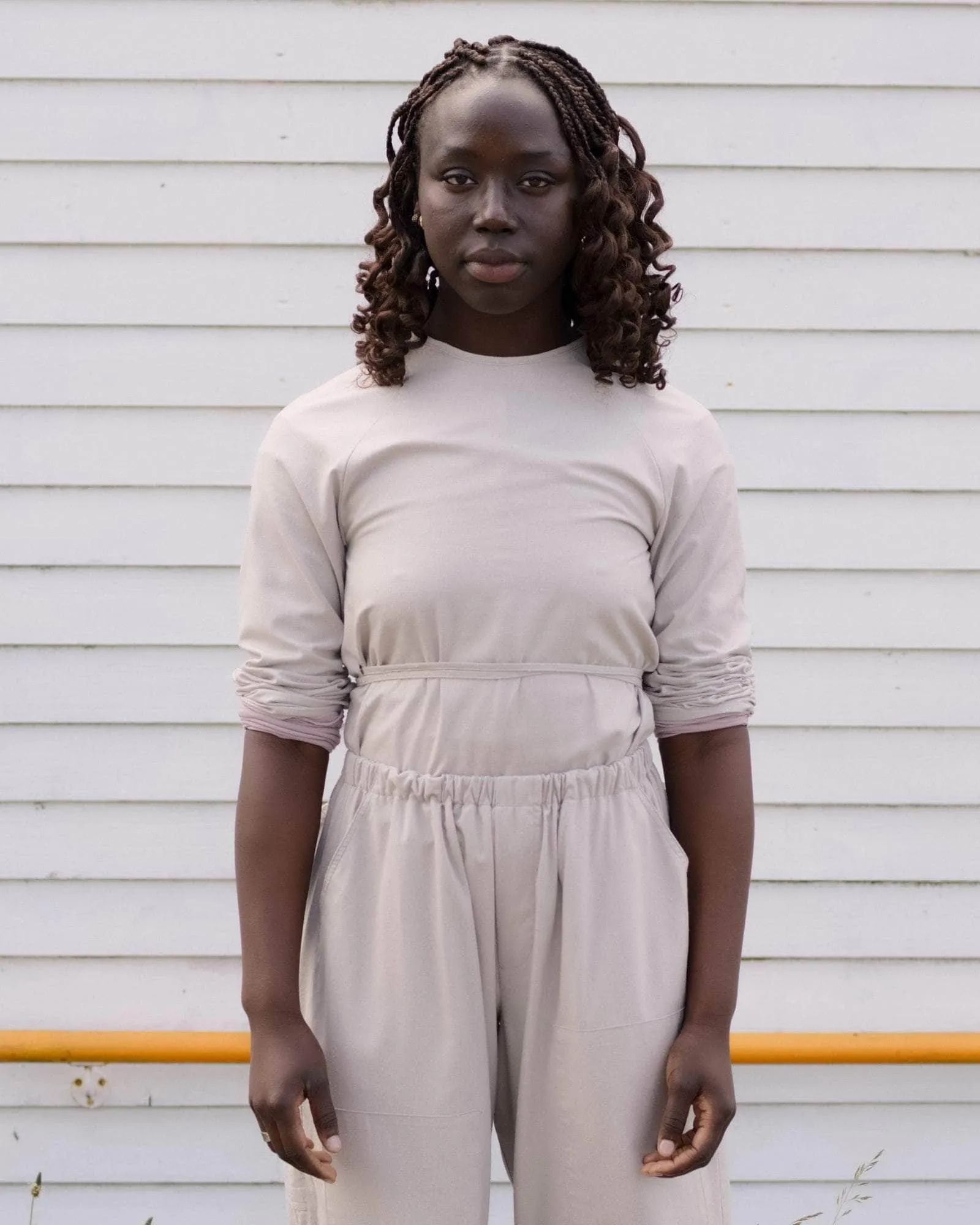 Long Sleeve Apron Top sold by Baserange