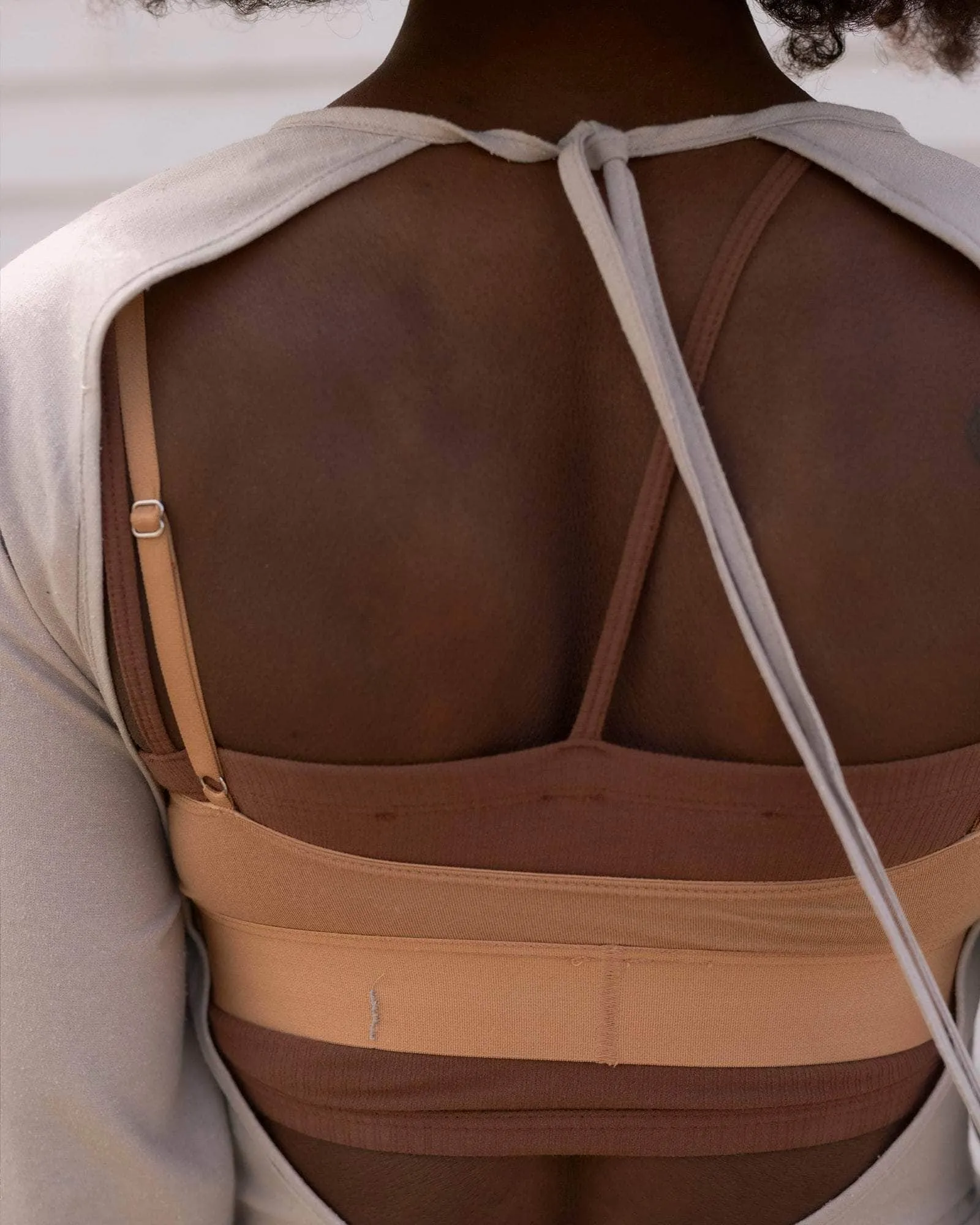 Long Sleeve Apron Dress sold by Baserange product image thumbnail 4