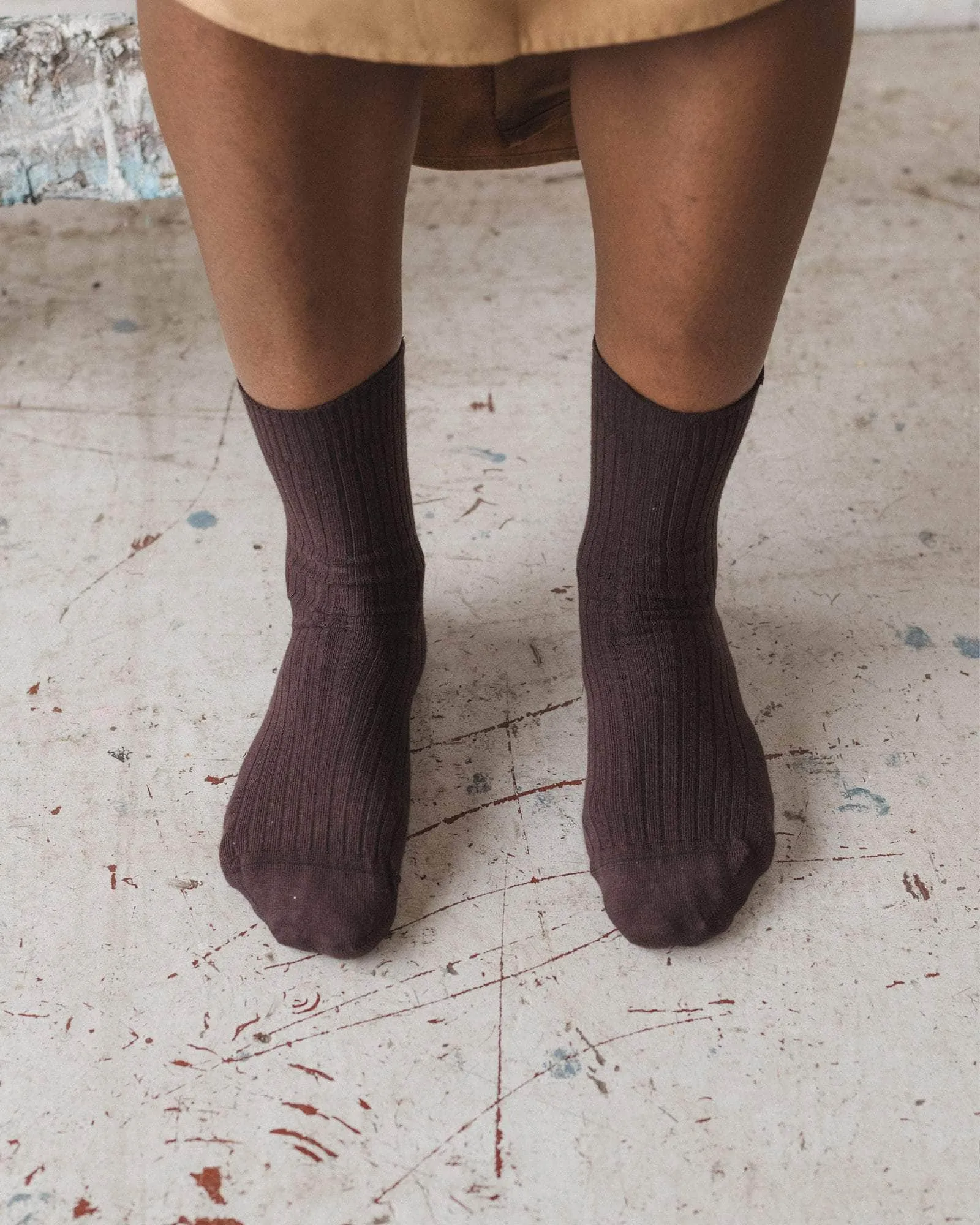 Pack - 3 Rib Overankle Socks sold by Baserange product image thumbnail 4