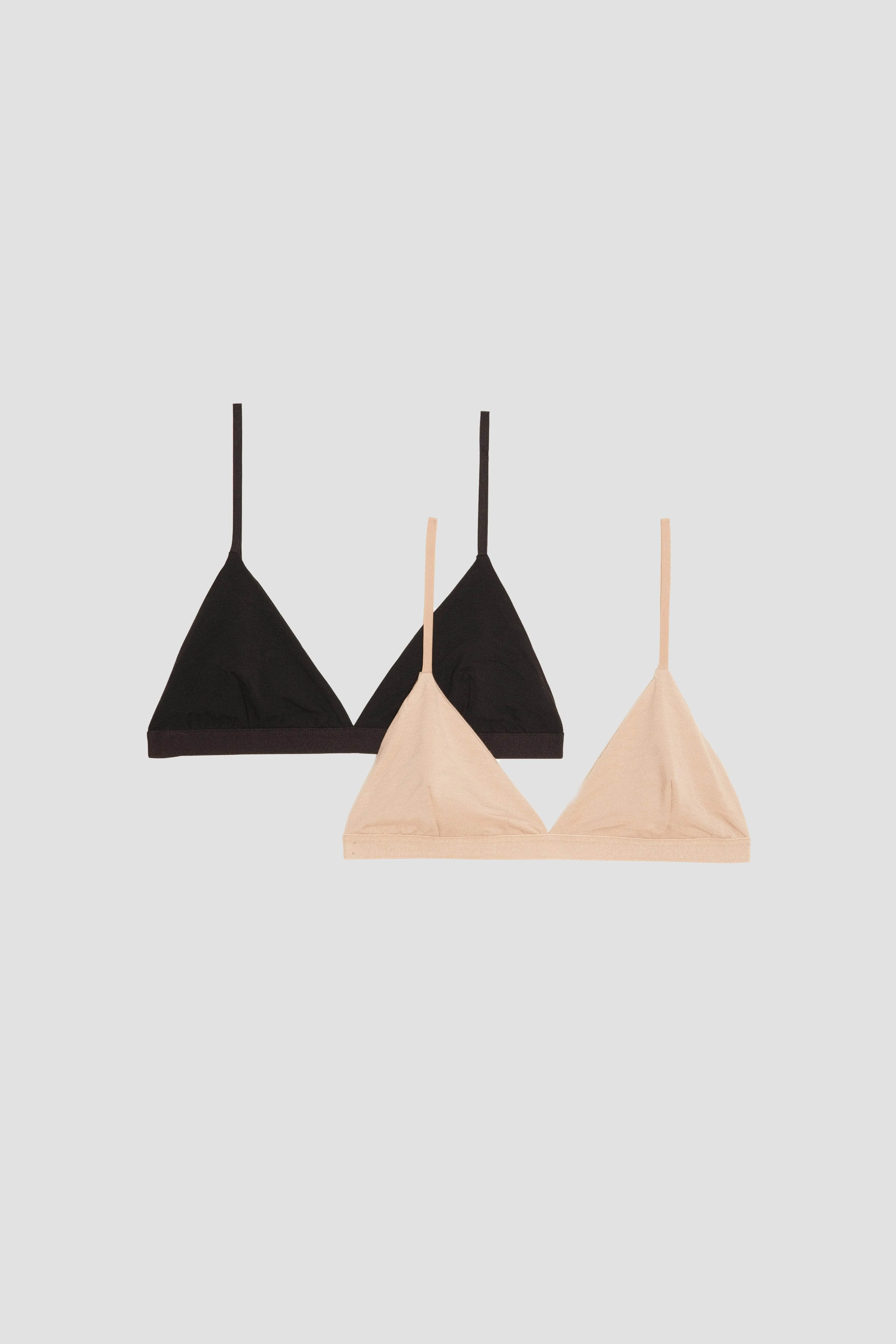 Pack - 2 Mississippi Bra (Black / haptic) sold by Baserange