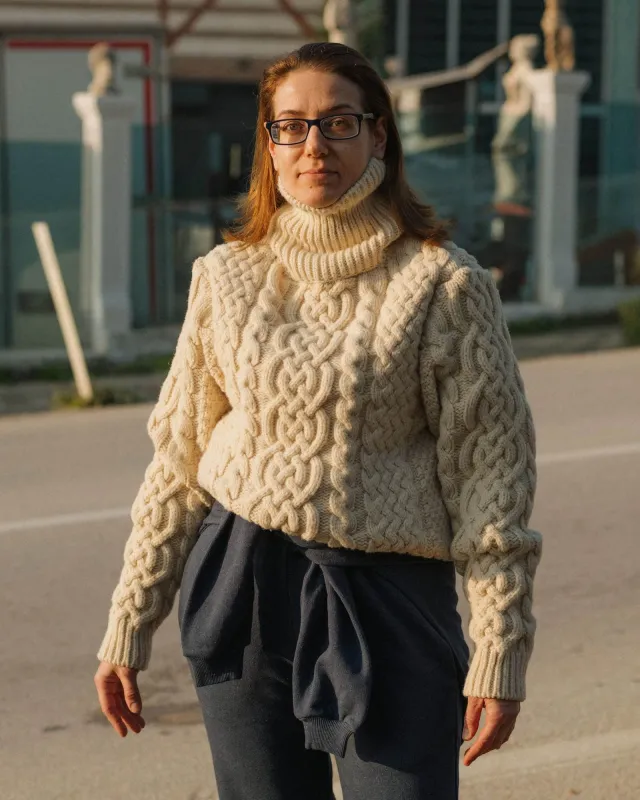 Lens Turtleneck sold by Baserange