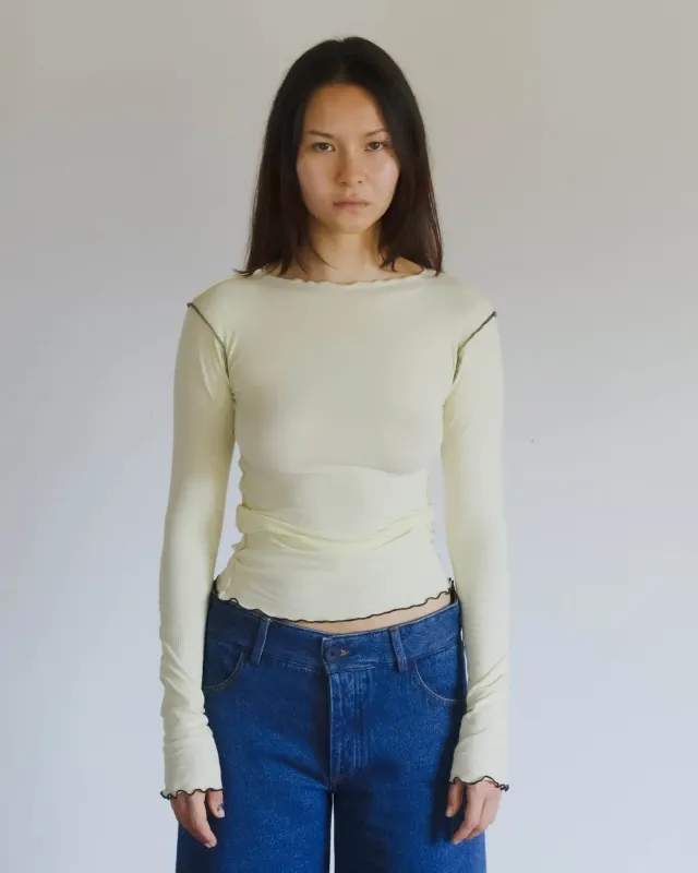 Vein Long Sleeve Tee sold by Baserange