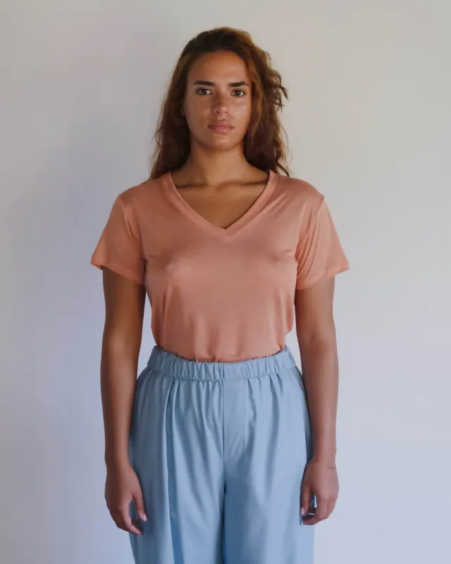 V Neck Tee Shirt sold by Baserange