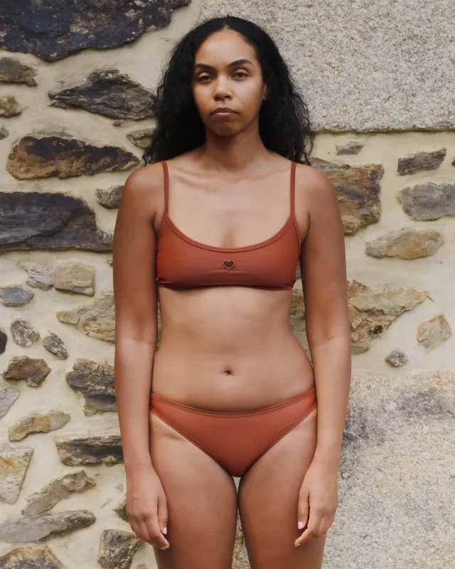 Heart Swim Top made by Baserange