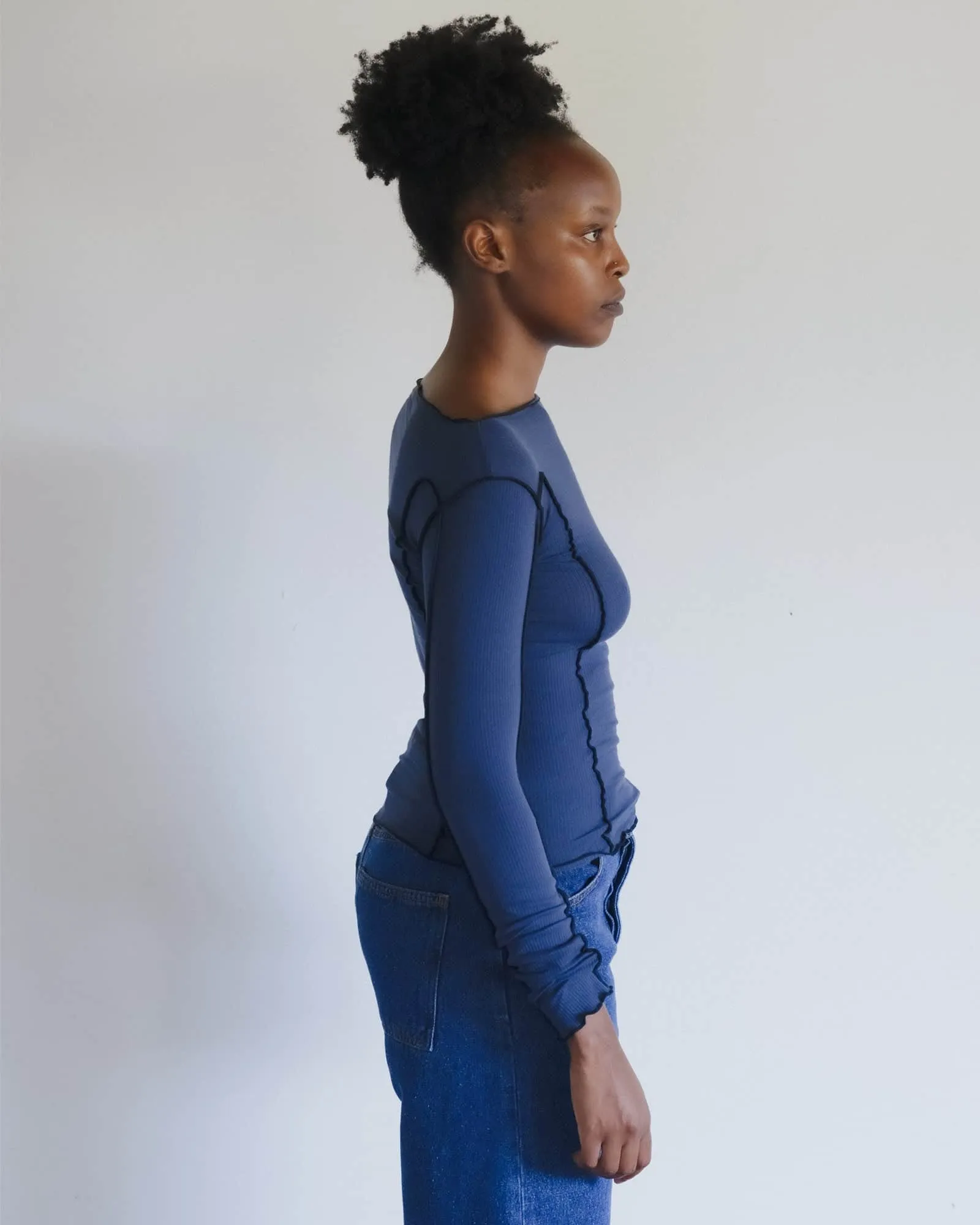 Omato Long Sleeve Tee sold by Baserange product image thumbnail 3