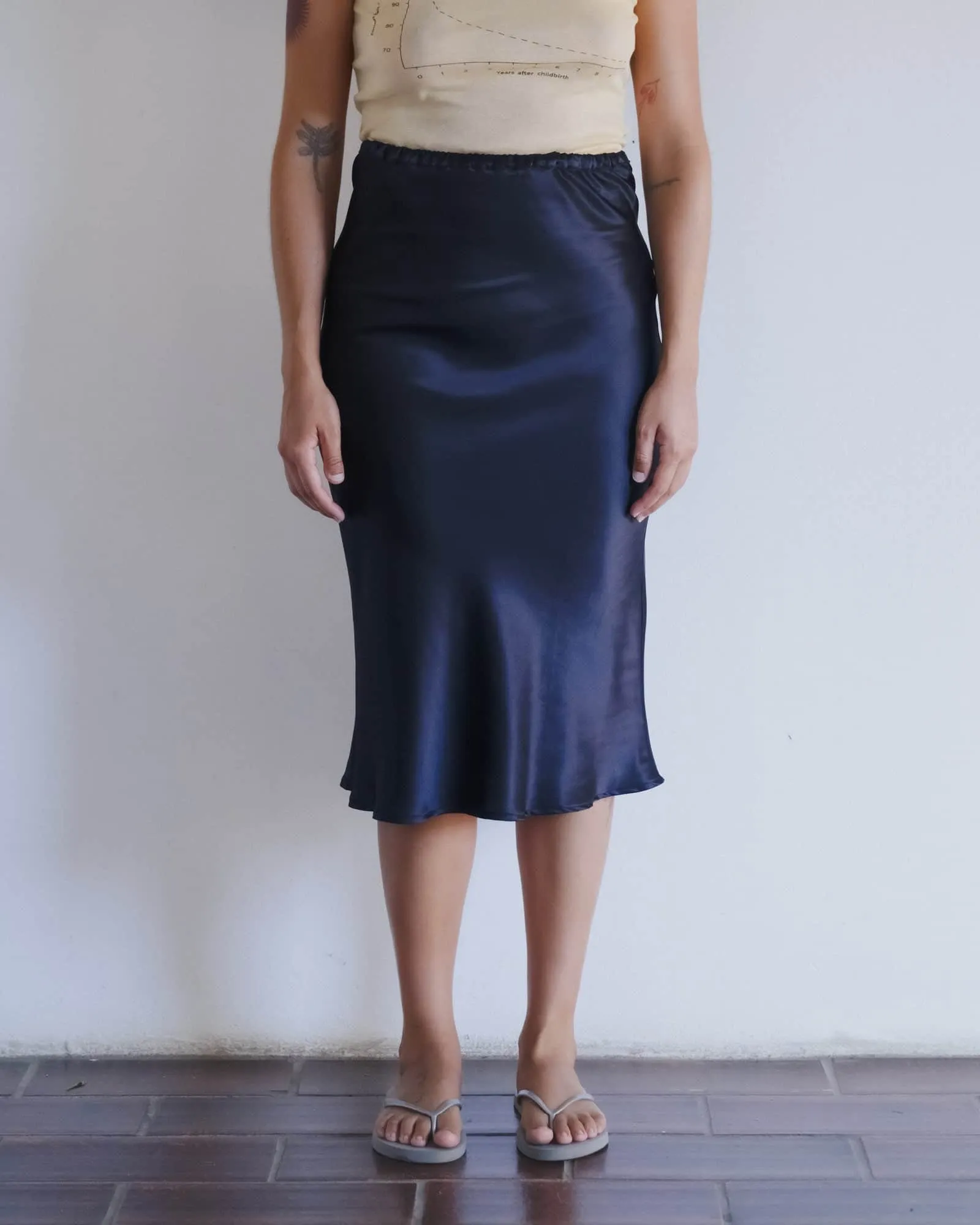 Dydine Midi Skirt sold by Baserange