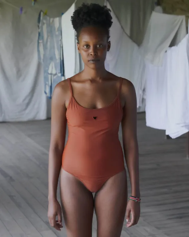 Heart Swimsuit made by Baserange