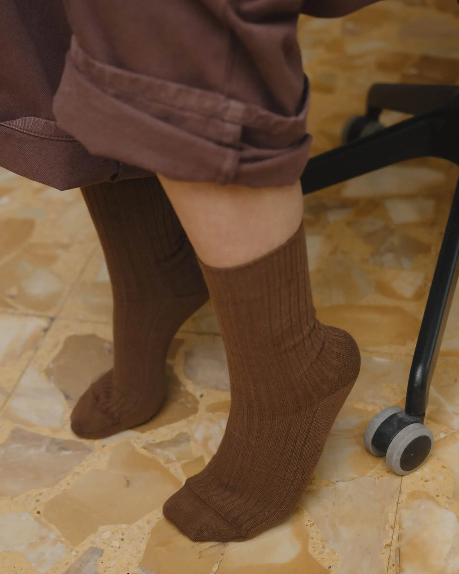 Rib Overankle Socks sold by Baserange product image thumbnail 5