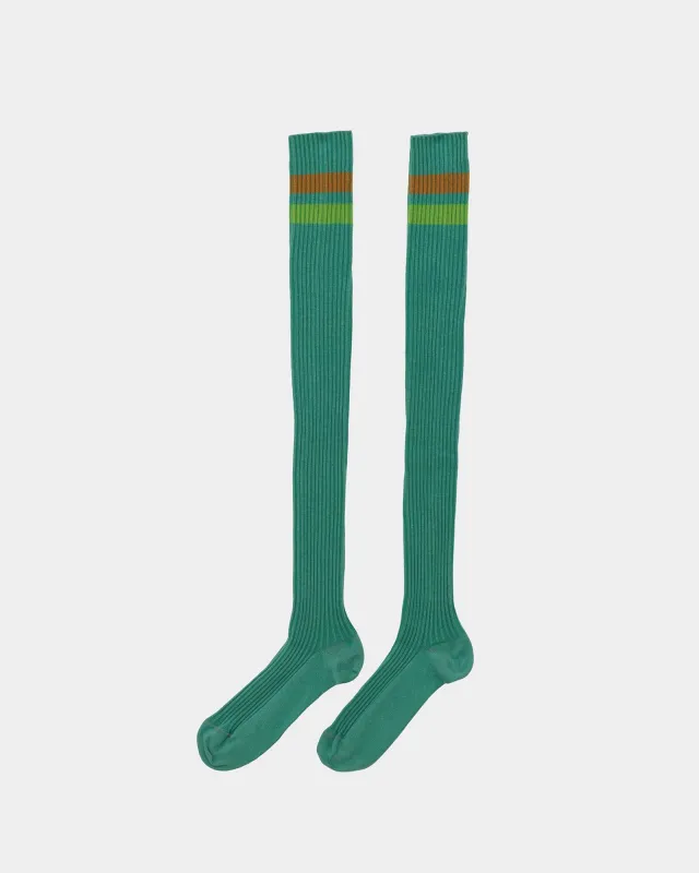 Race Overknee Socks made by Baserange