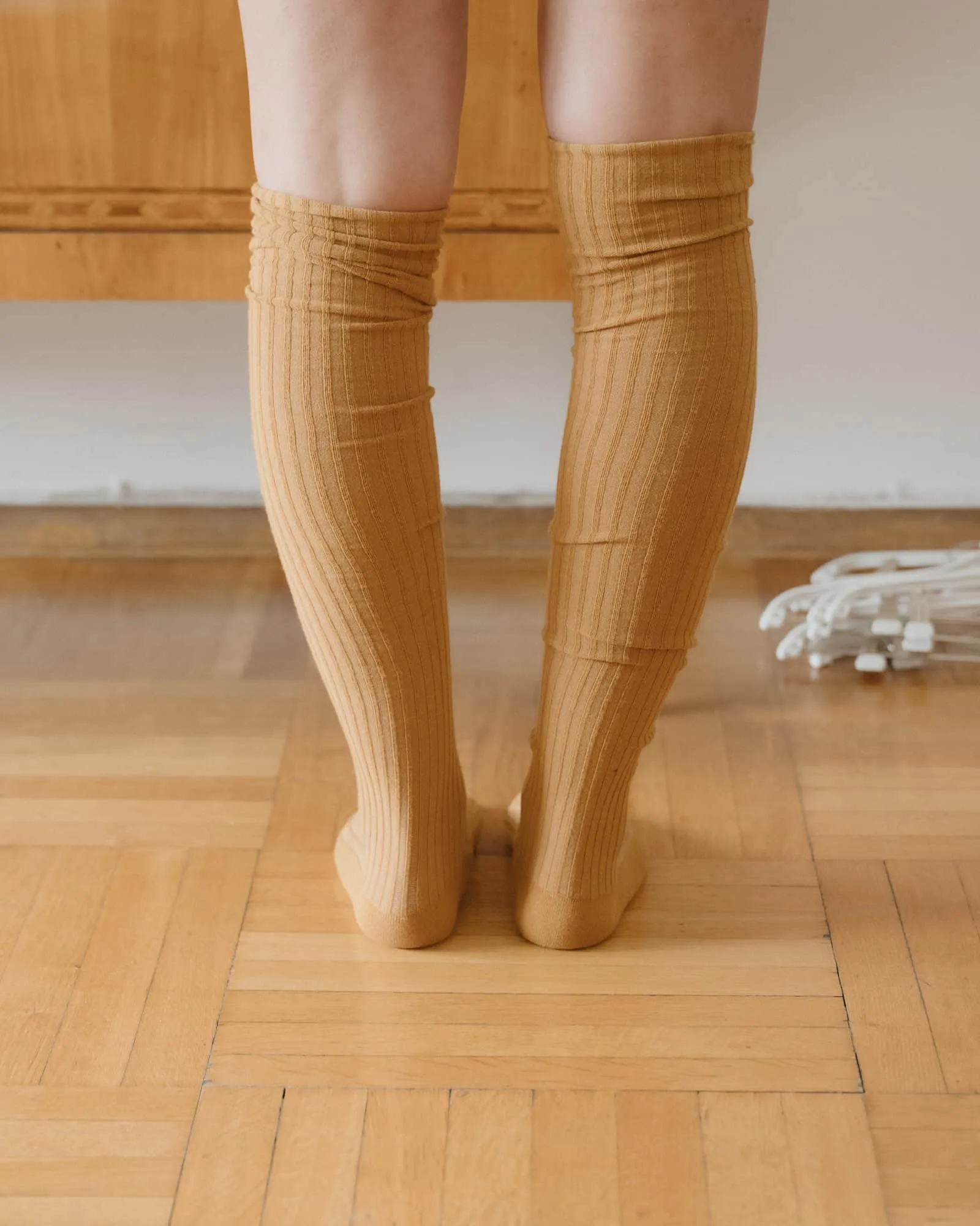 Rib Overknee Socks sold by Baserange product image thumbnail 2