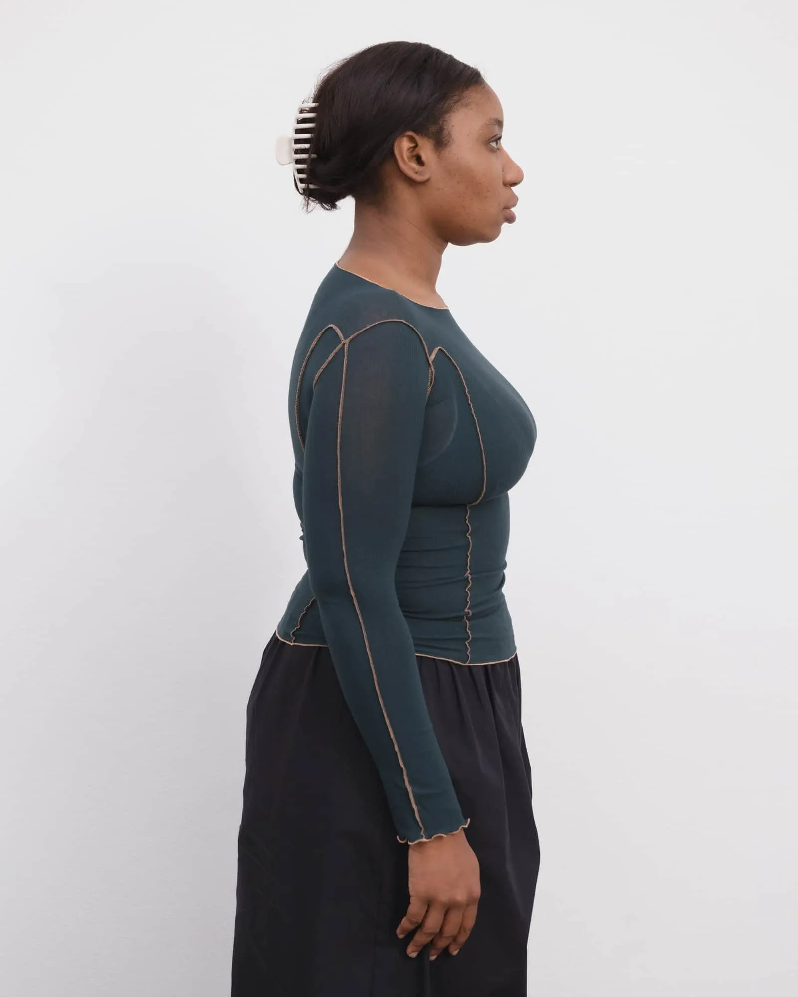Omato Long Sleeve Tee sold by Baserange product image thumbnail 3