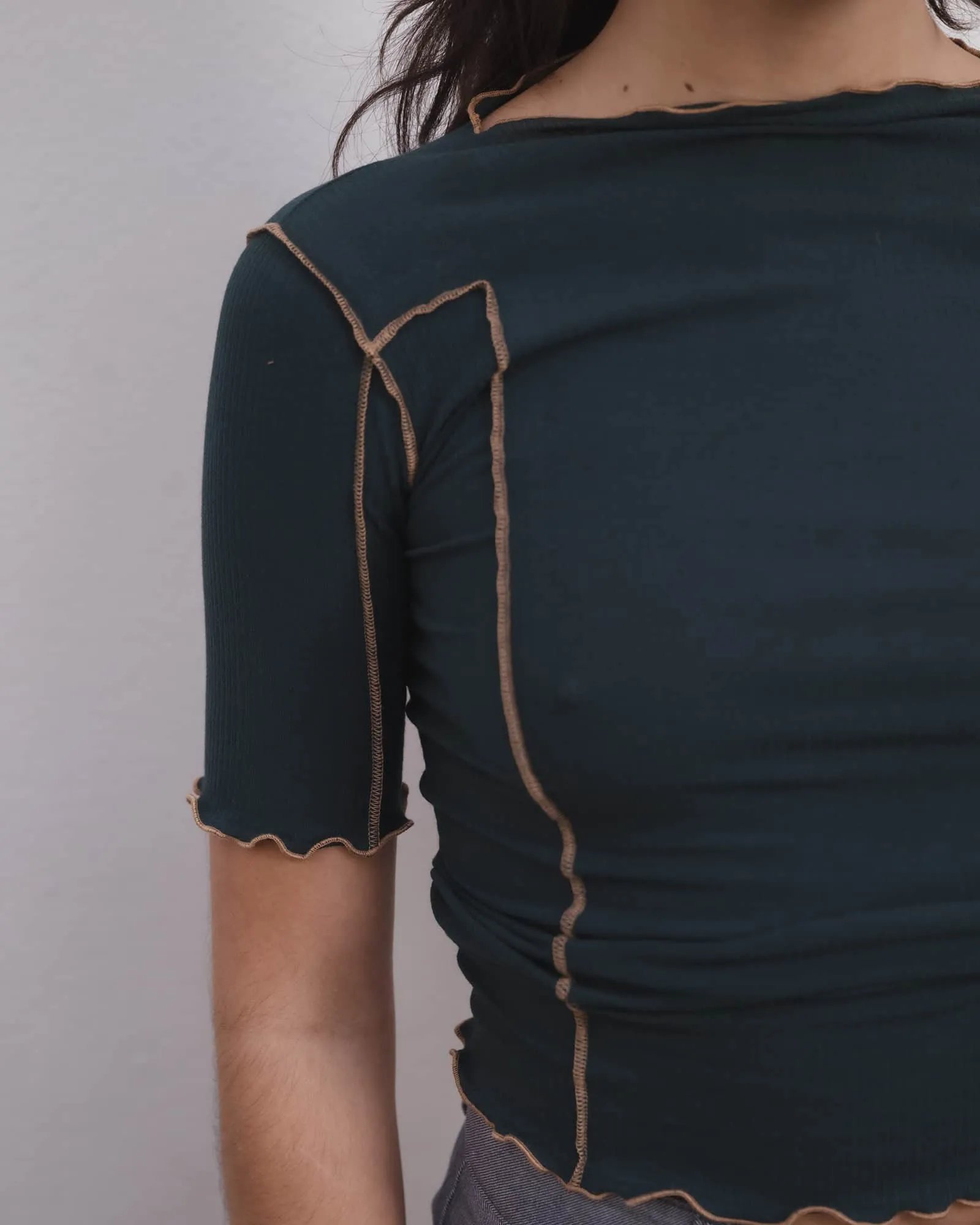 Omato 3/4 Tee Shirt sold by Baserange product image thumbnail 4
